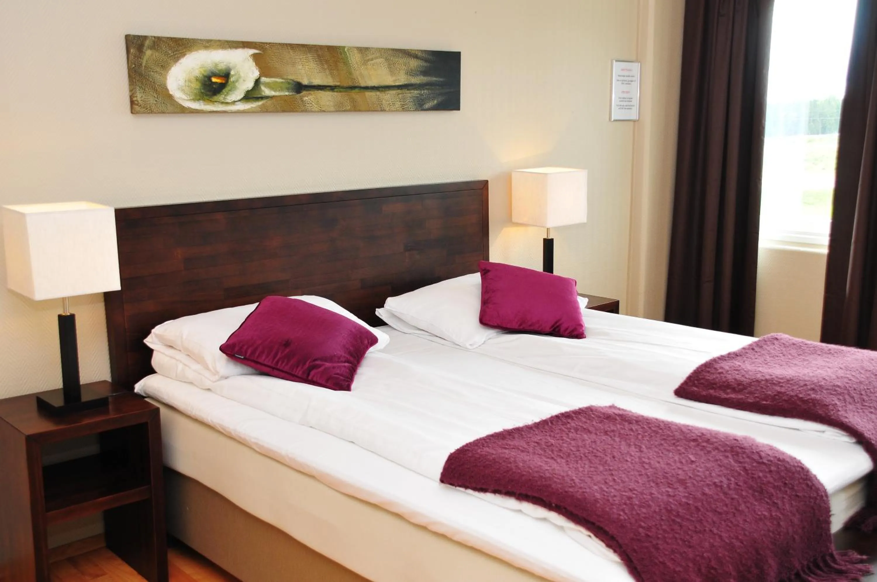 Bed in Best Western Leto Arena