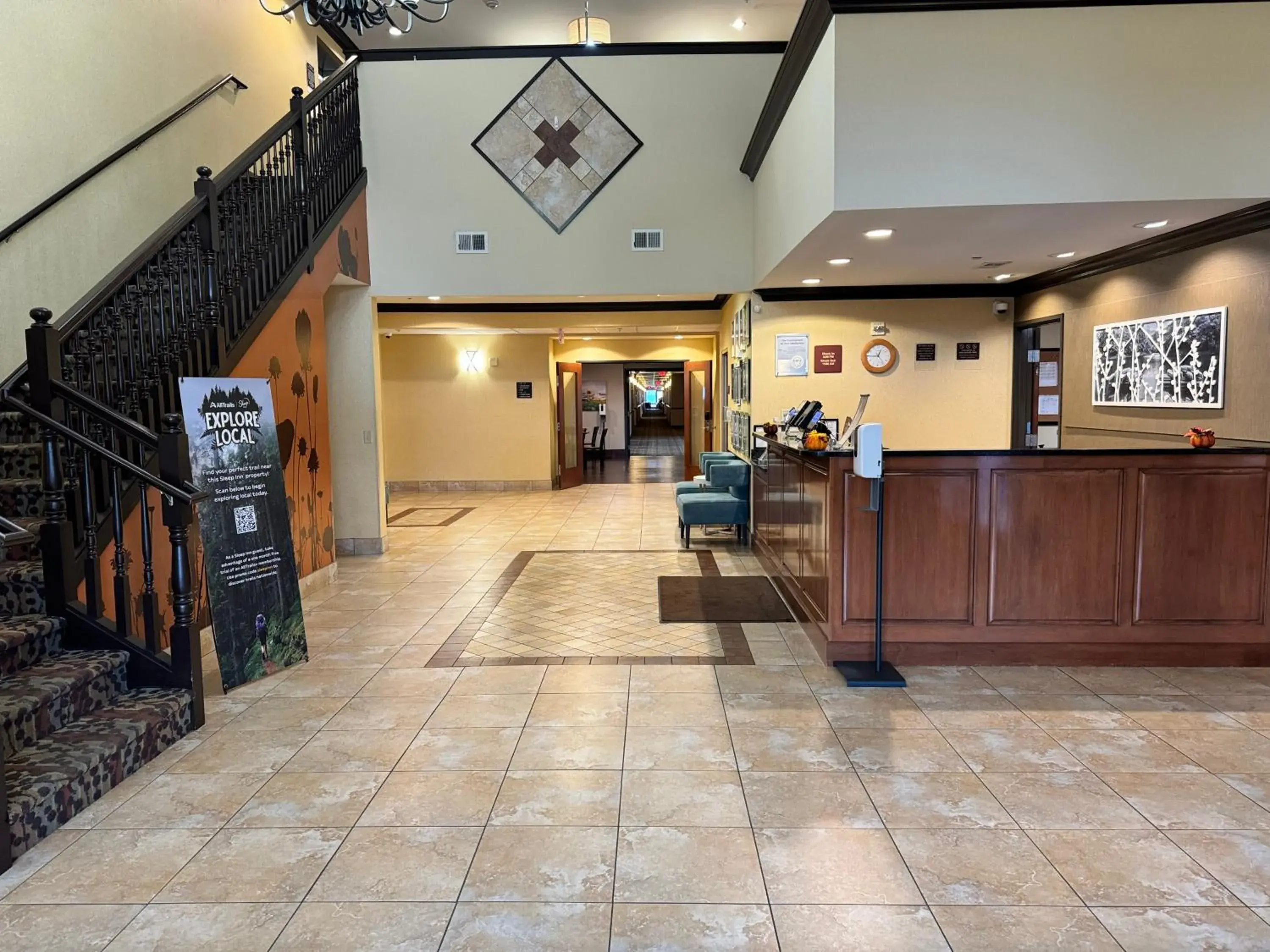 Lobby or reception in Sleep Inn & Suites Madison - Monona Lobby or reception in Sleep Inn & Suites Madison - Monona