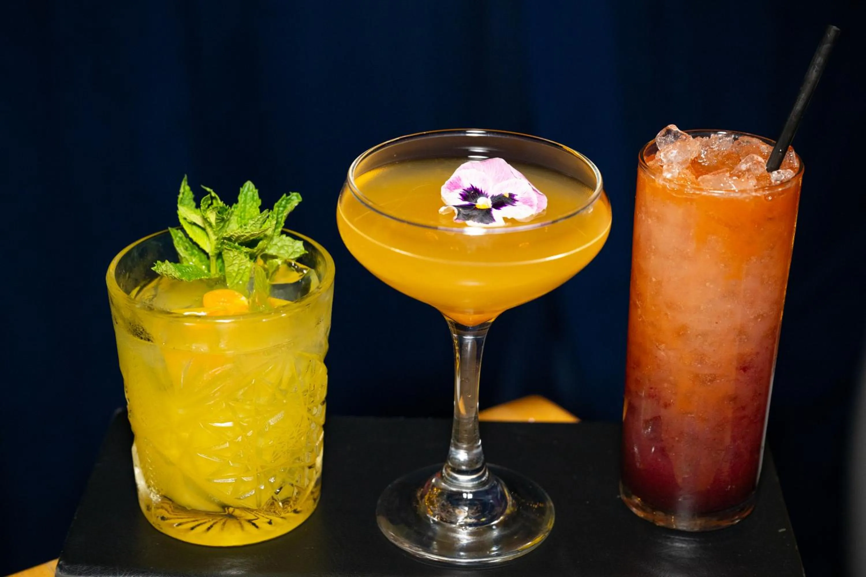 Drinks in Hollywood Historic Hotel