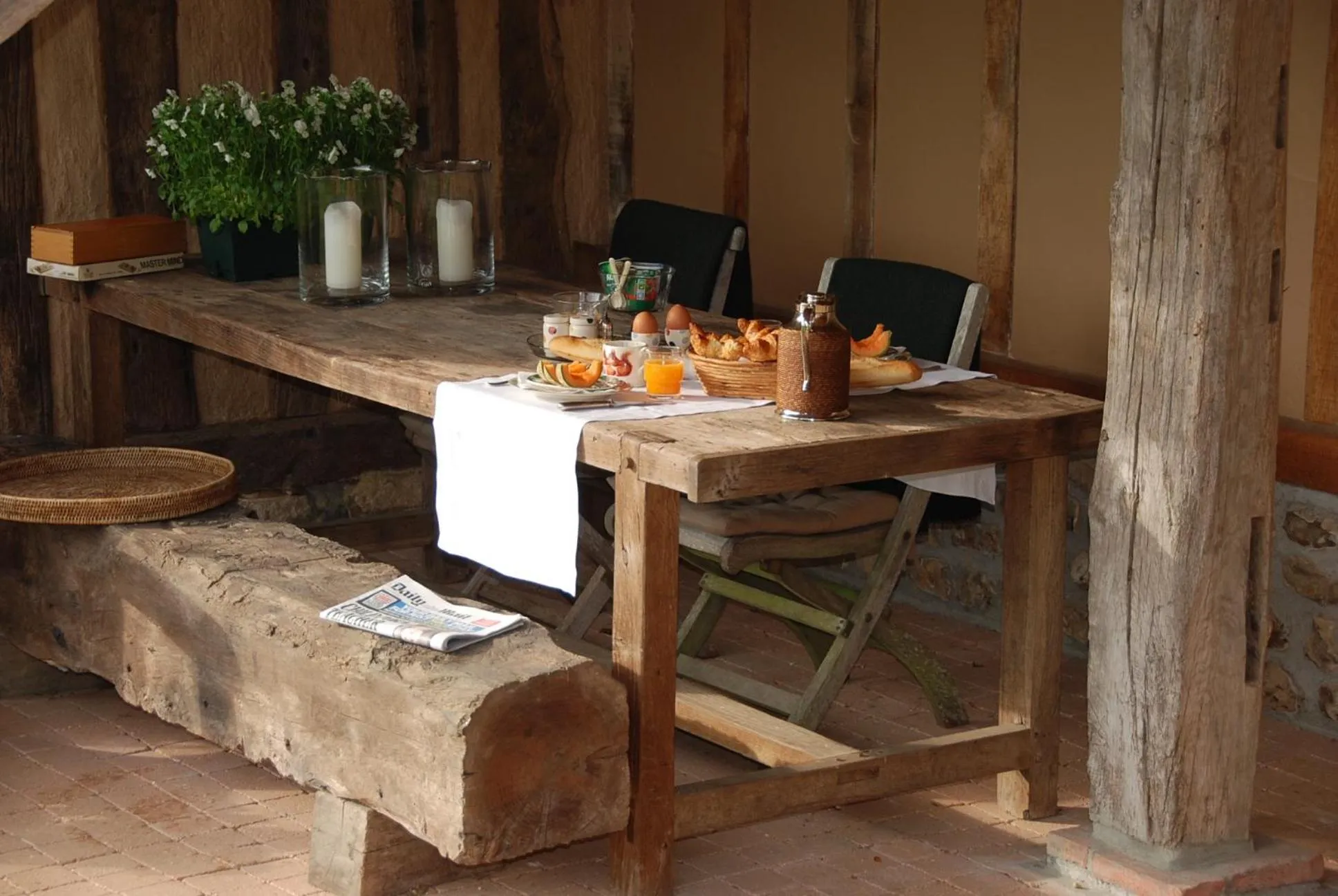 Breakfast in Bergerie de la Moutonnière