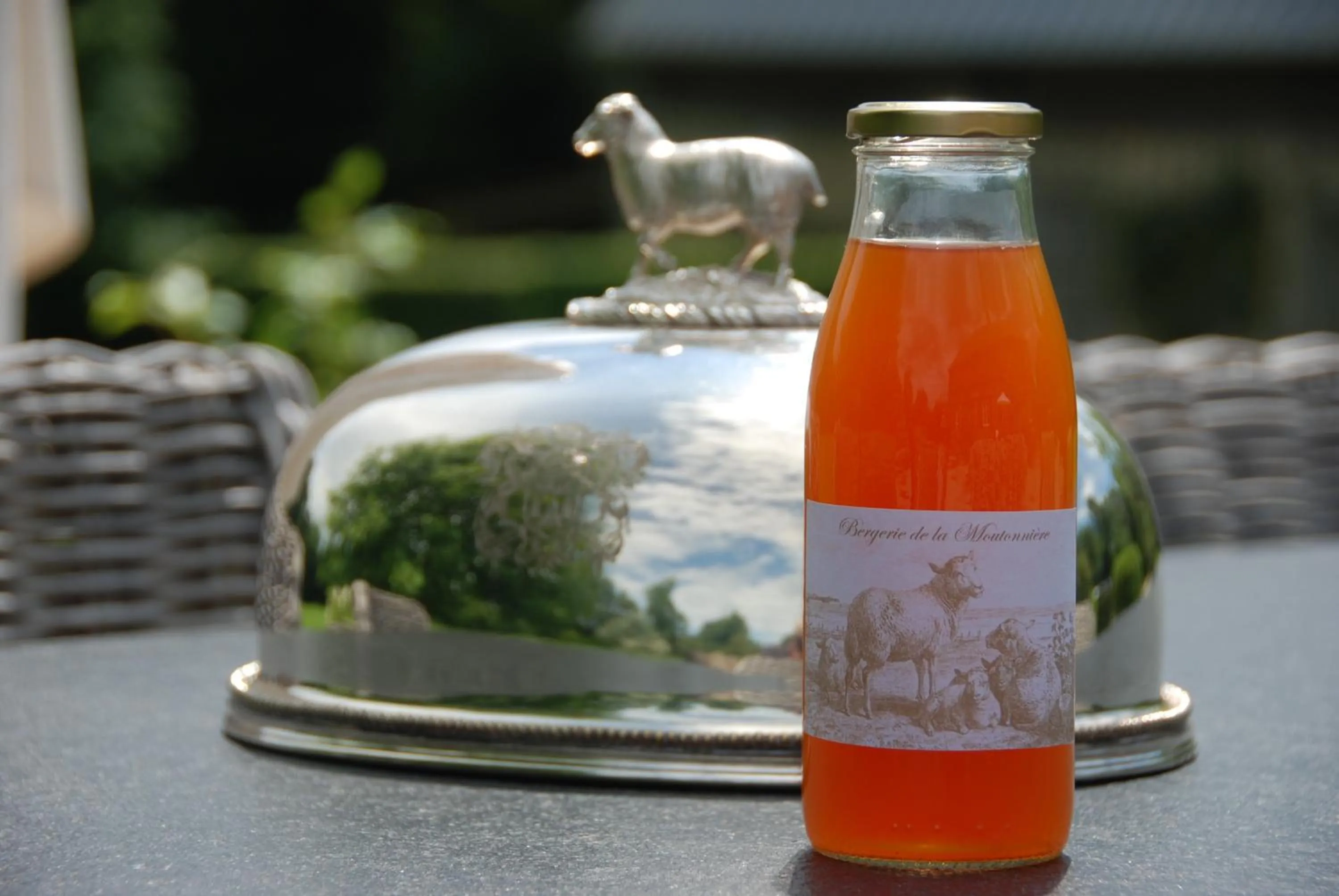 Decorative detail in Bergerie de la Moutonnière