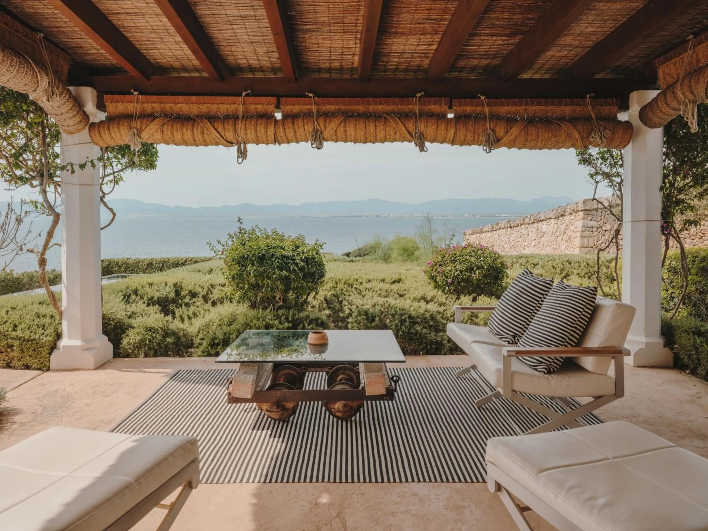 Balcony/Terrace in Cap Rocat, a Small Luxury Hotel of the World