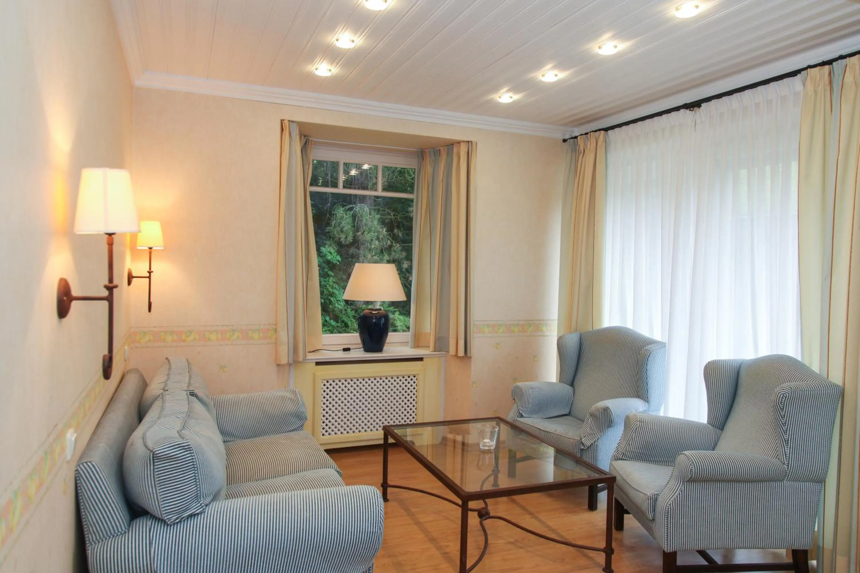 Living room in Landhaus Töpferhof bei Travemünde