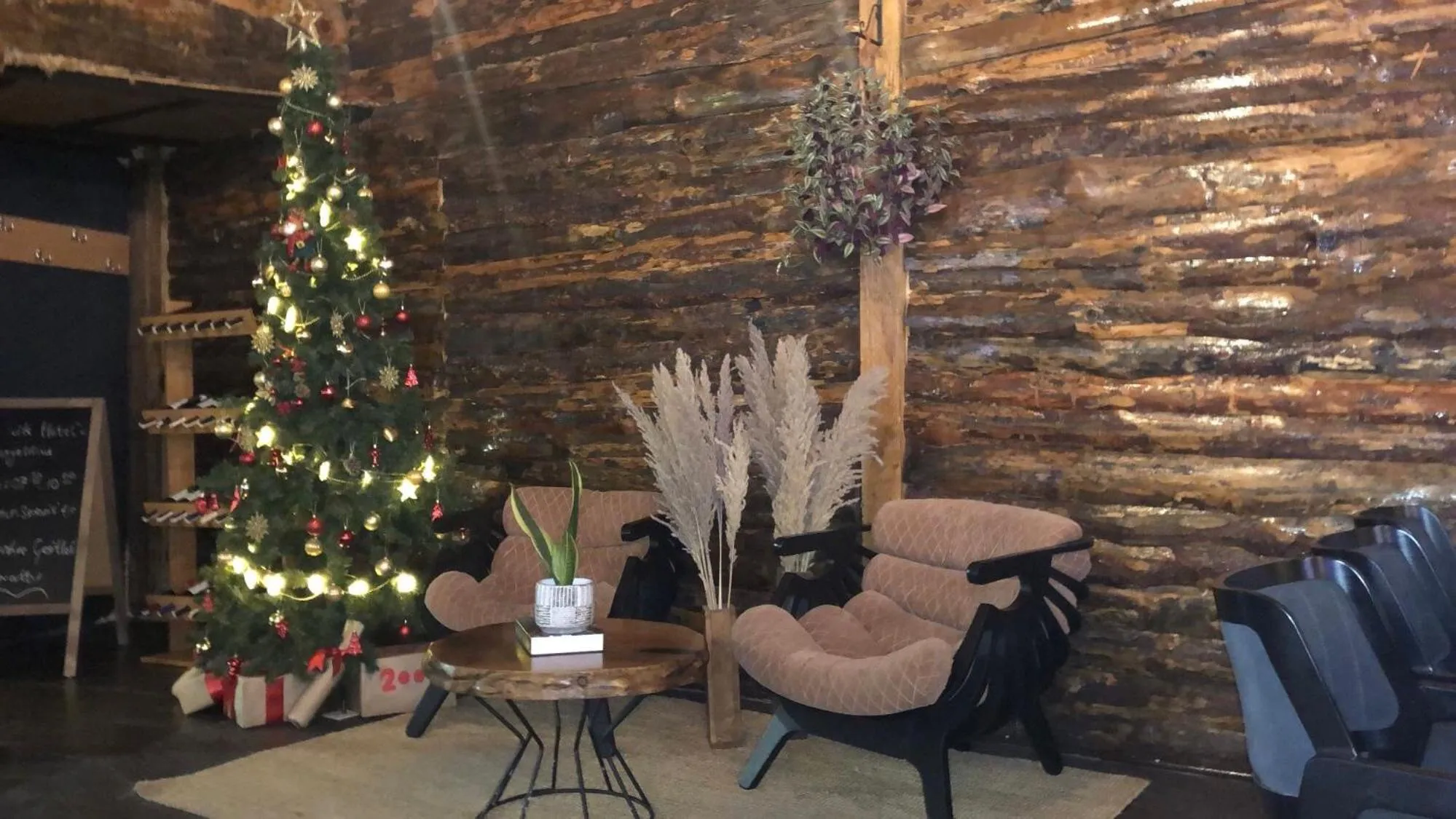 Seating area in Line Suite Hotel