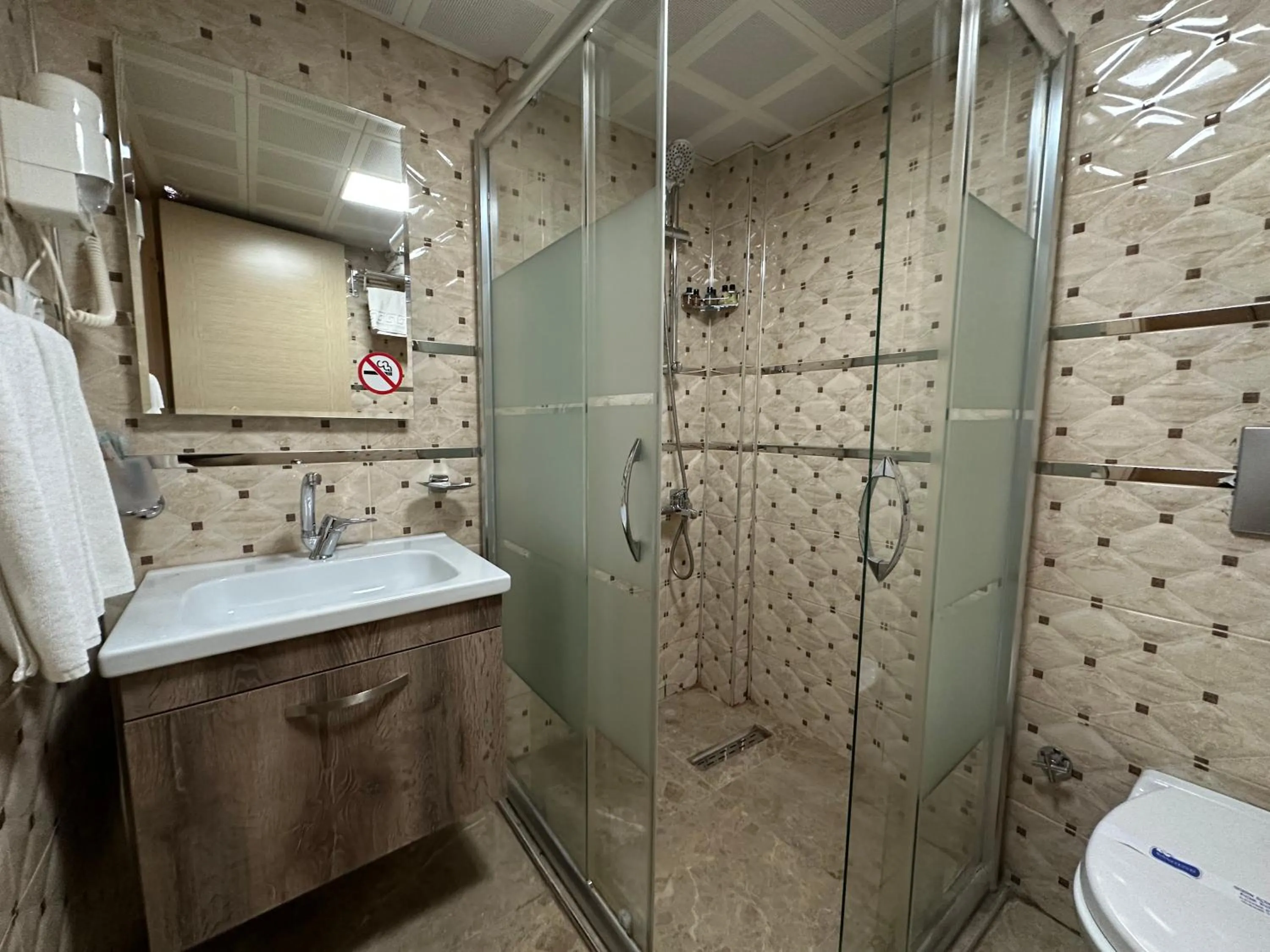 Shower in Line Suite Hotel