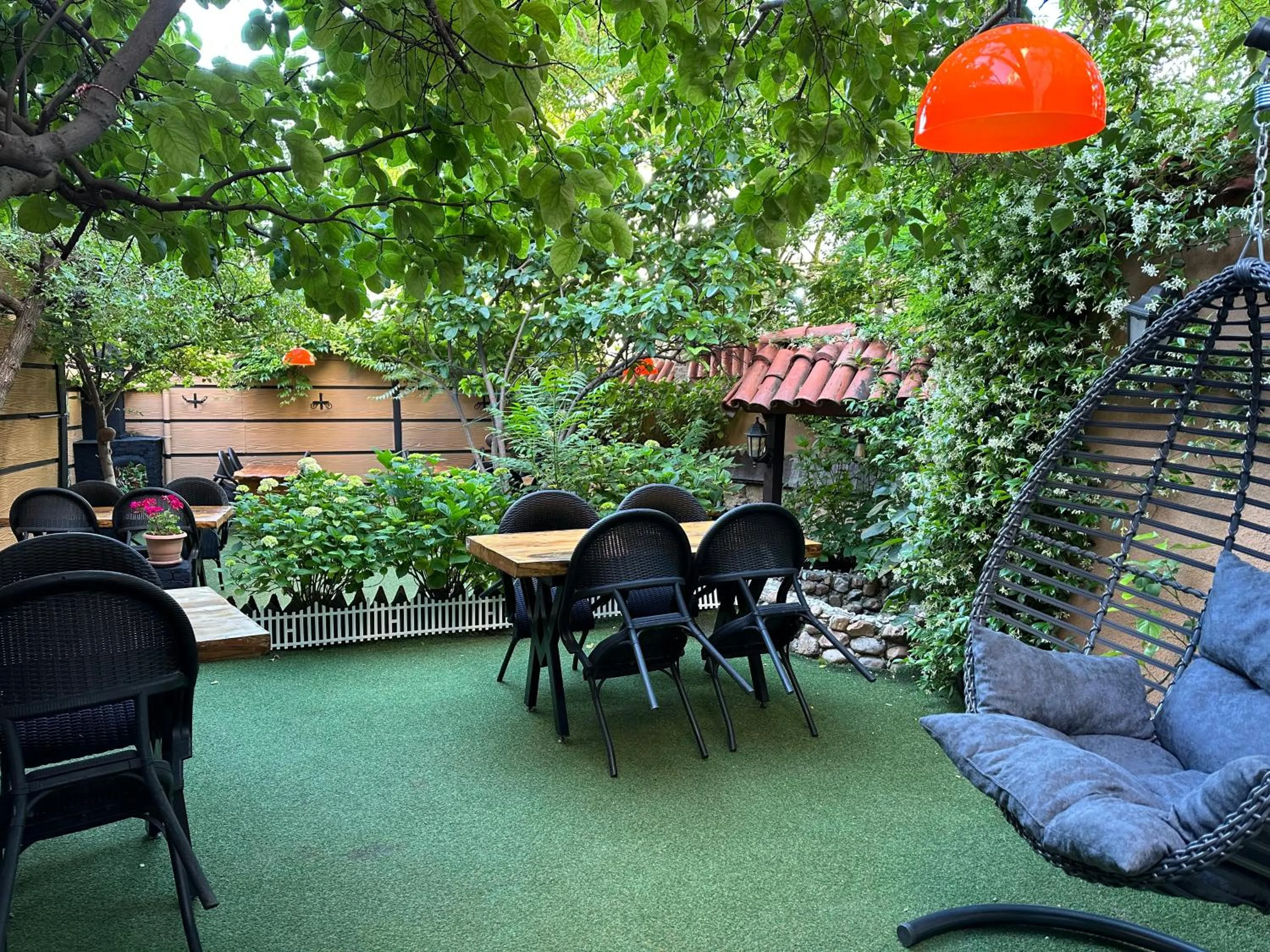 Patio in Line Suite Hotel