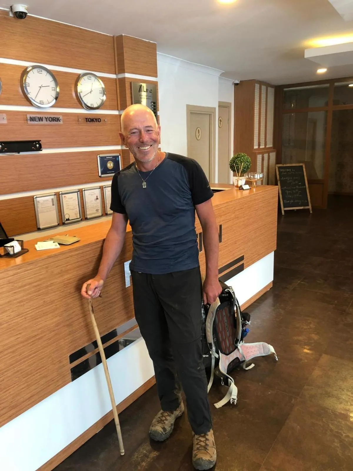 People in Line Suite Hotel