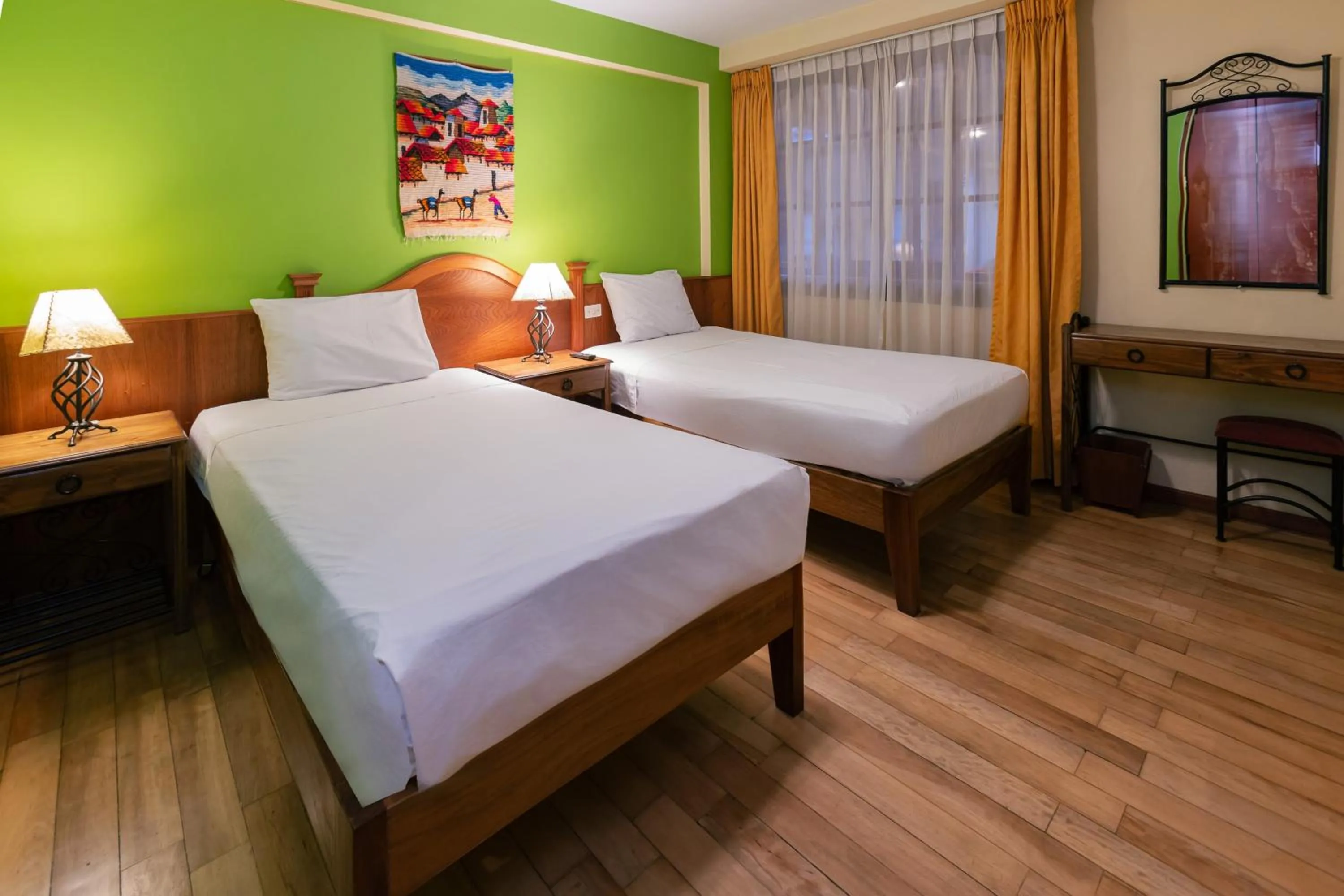 Decorative detail, Bed in Amerindia