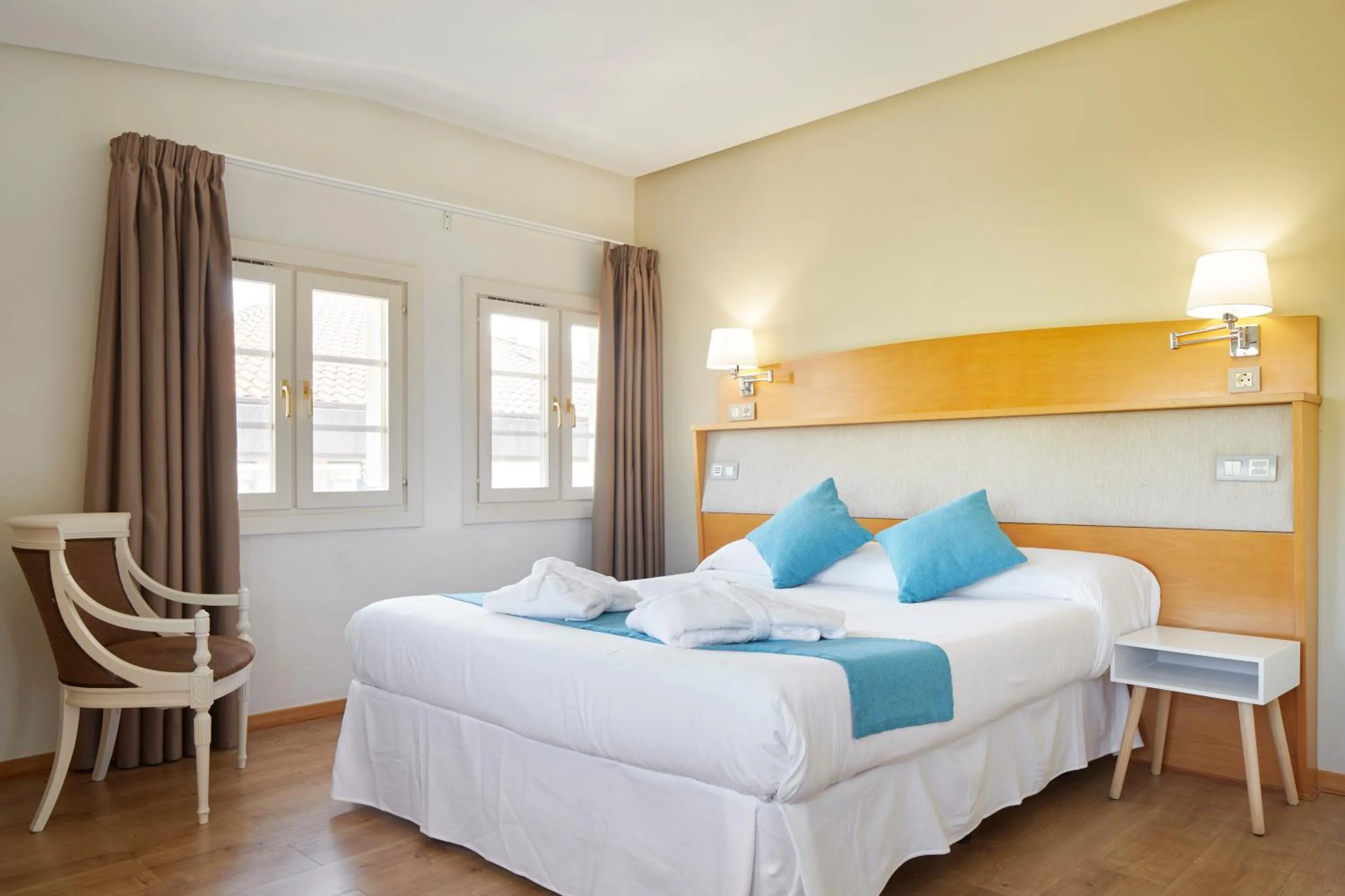 Bed in Hotel & Talasoterapia Zelai