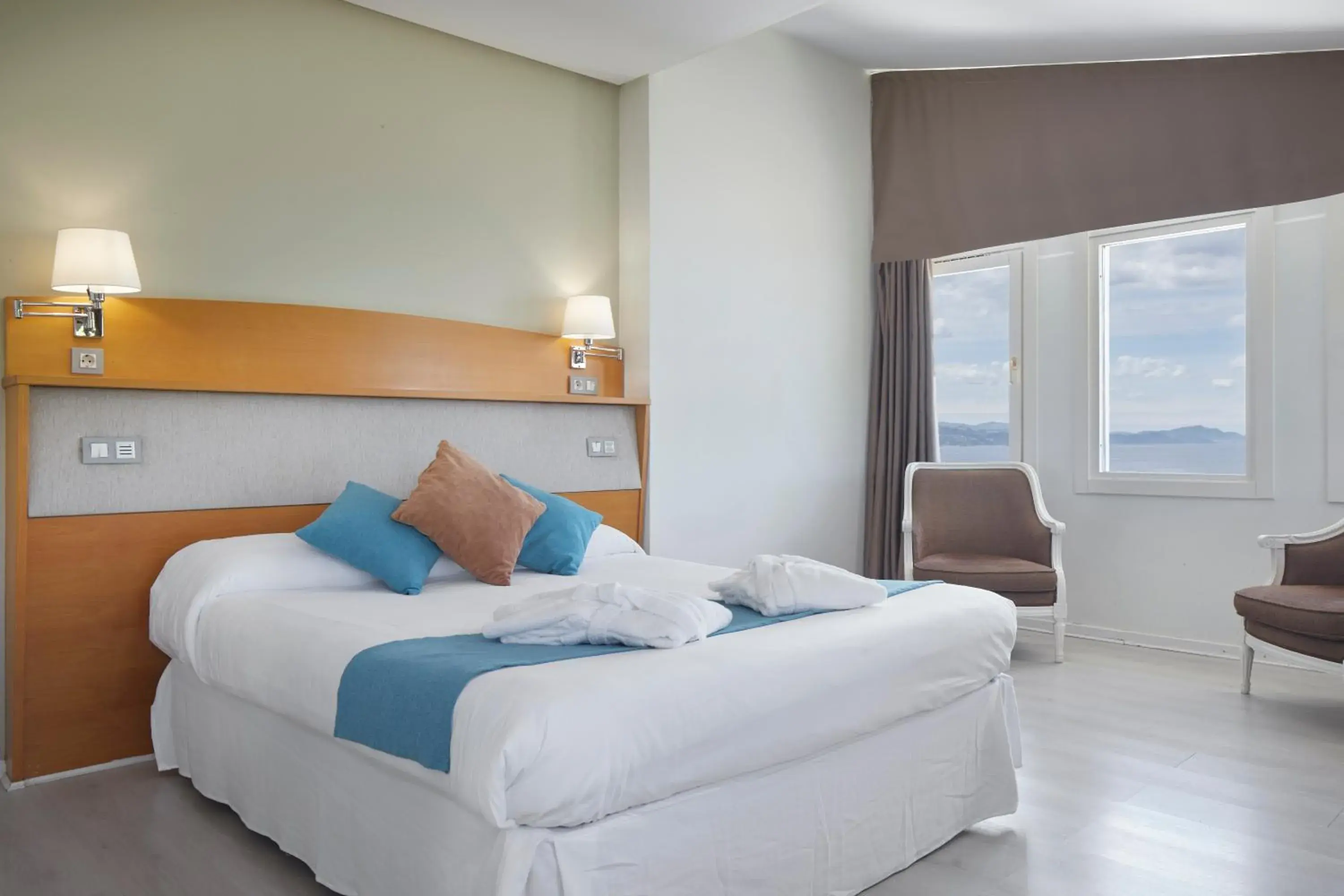 Double or Twin Room with Sea View in Hotel & Talasoterapia Zelai Double or Twin Room with Sea View in Hotel & Talasoterapia Zelai