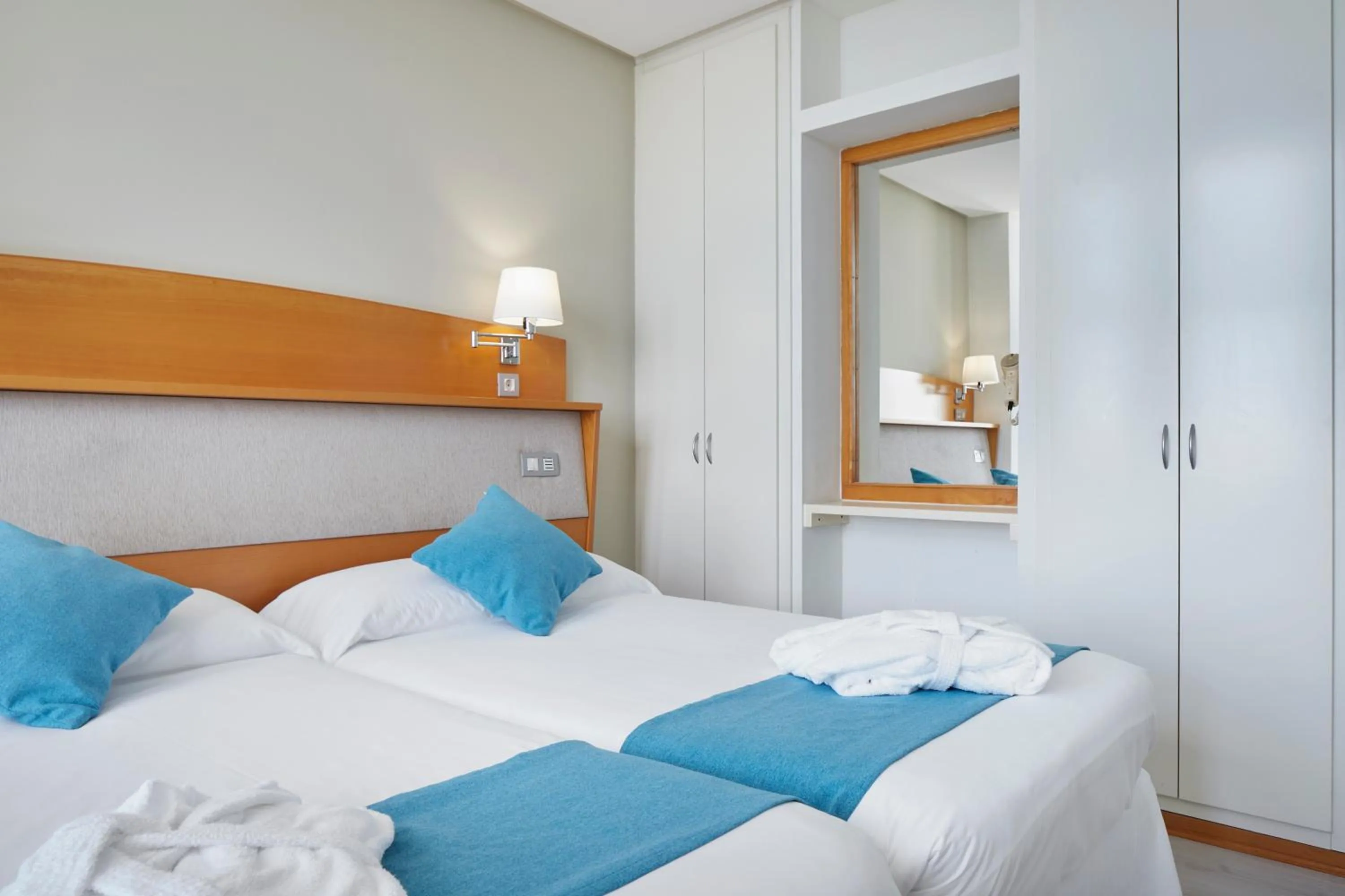 Bed in Hotel & Talasoterapia Zelai