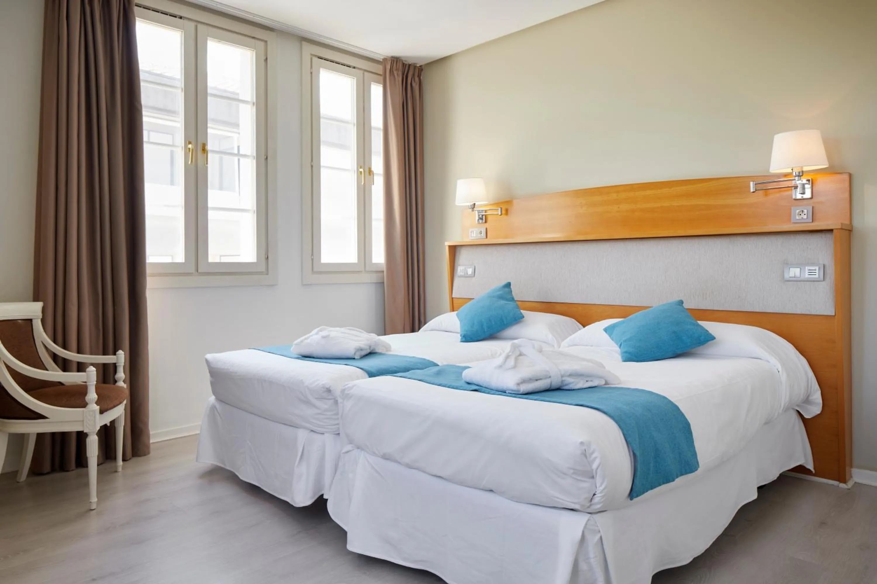 Bed in Hotel & Talasoterapia Zelai