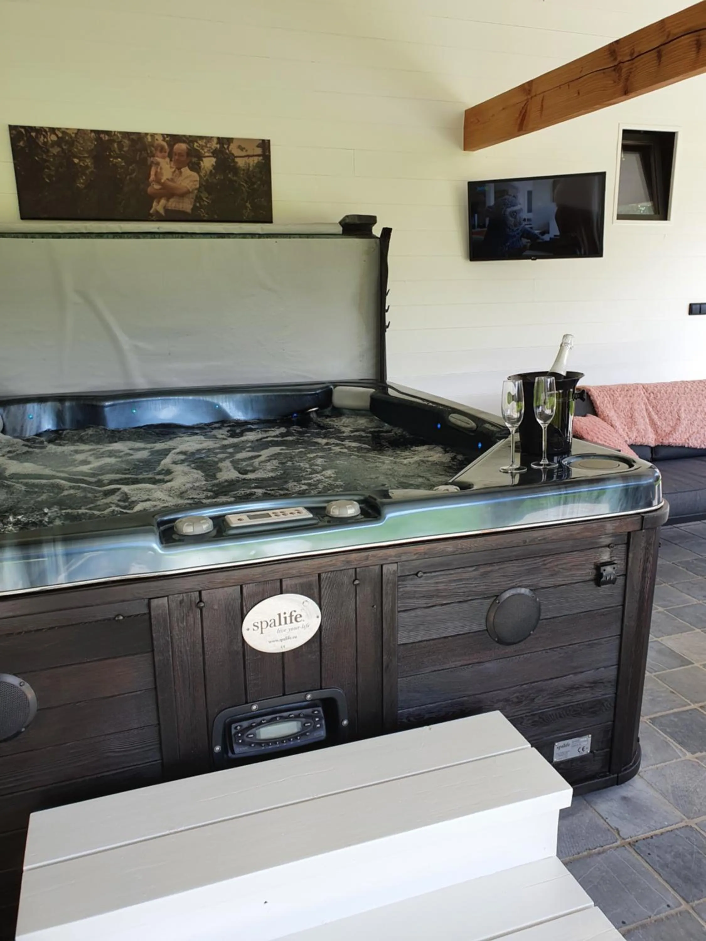 Hot Tub in B&B 't Hoogste