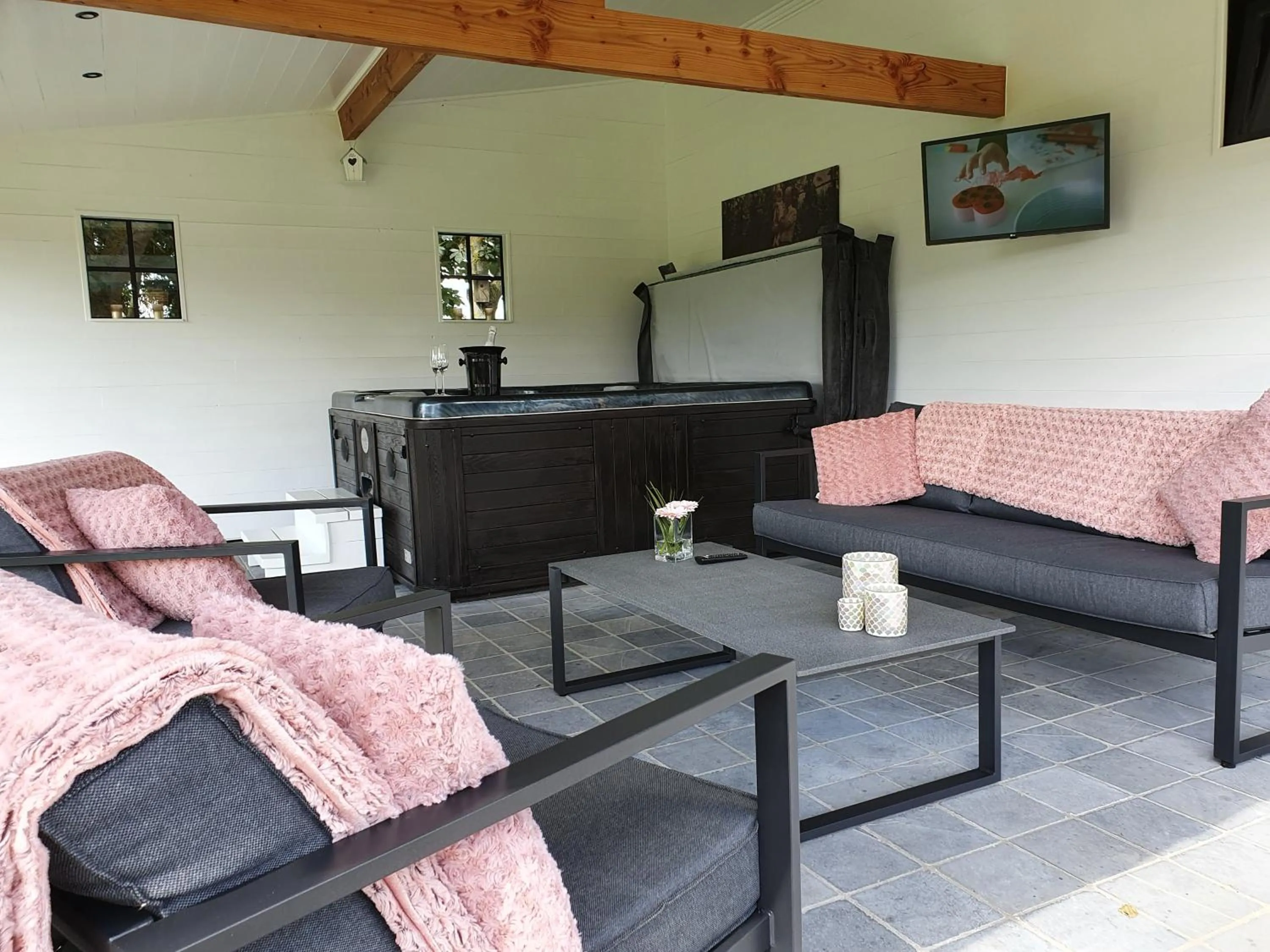 Lounge or bar in B&B 't Hoogste