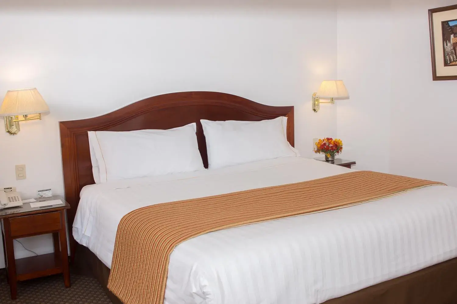 Bed in Hotel Hacienda Puno Centro Histórico Bed in Hotel Hacienda Puno Centro Histórico