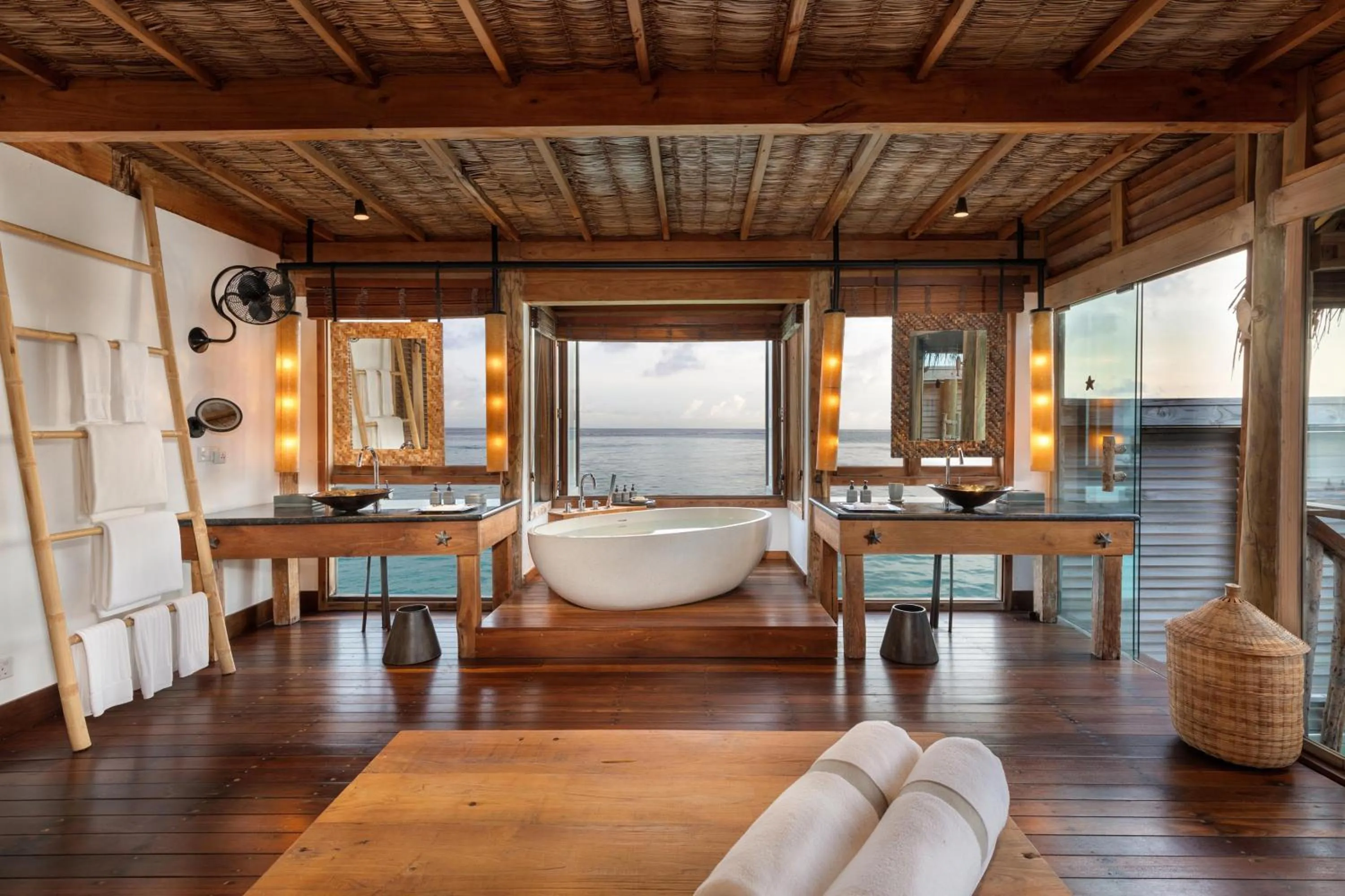Bathroom in Gili Lankanfushi Maldives