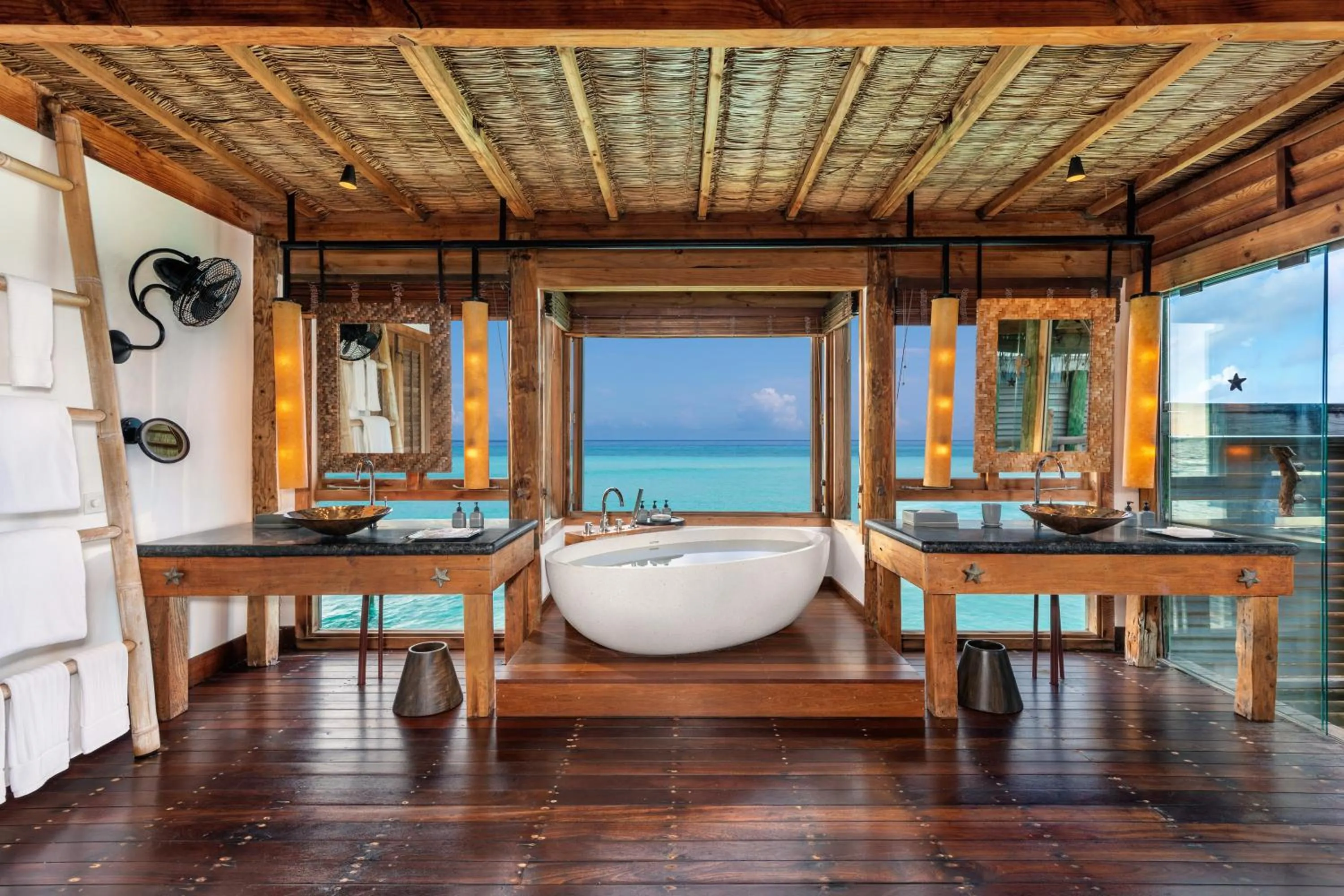 Bathroom in Gili Lankanfushi Maldives