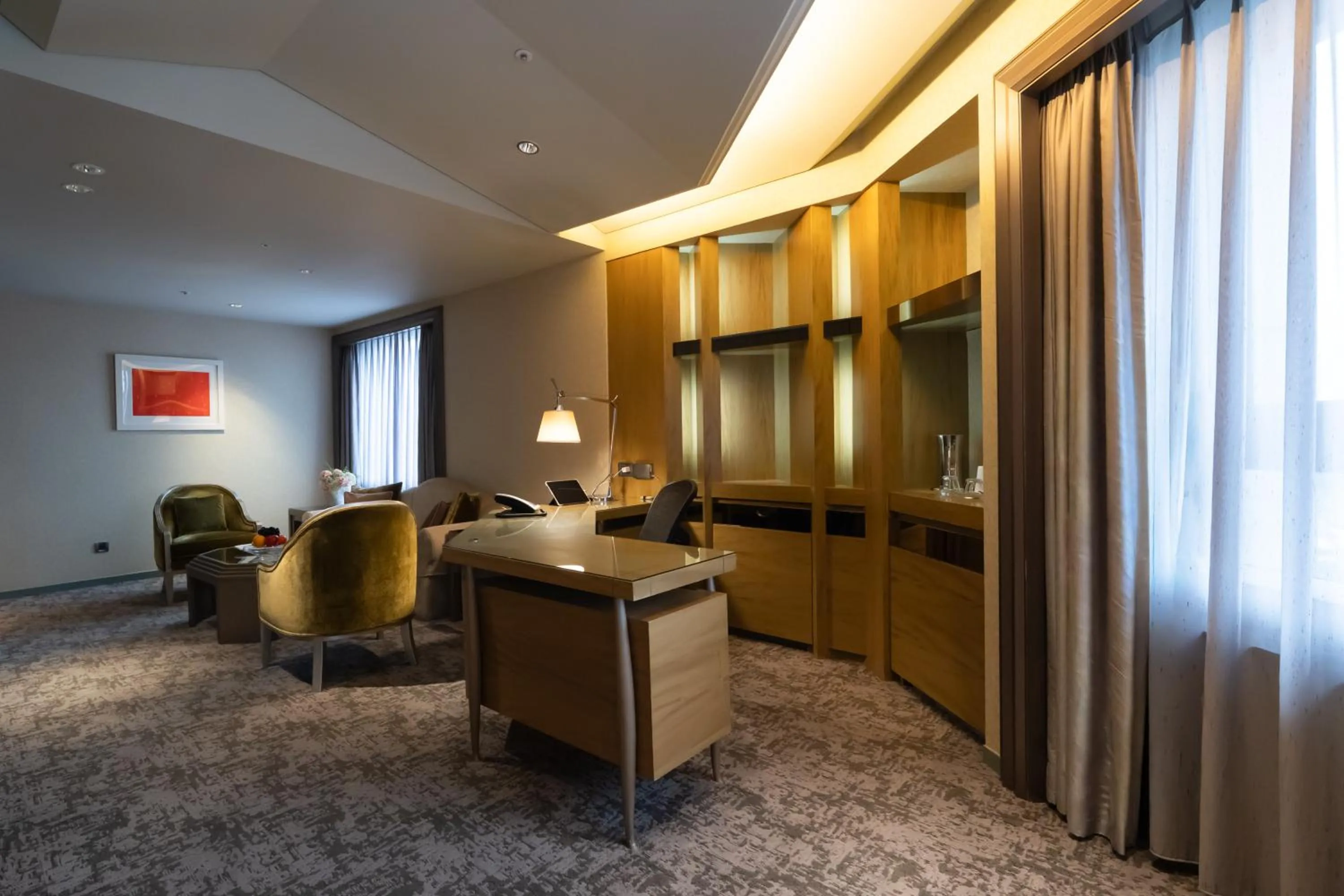 Living room in The Landis Taipei