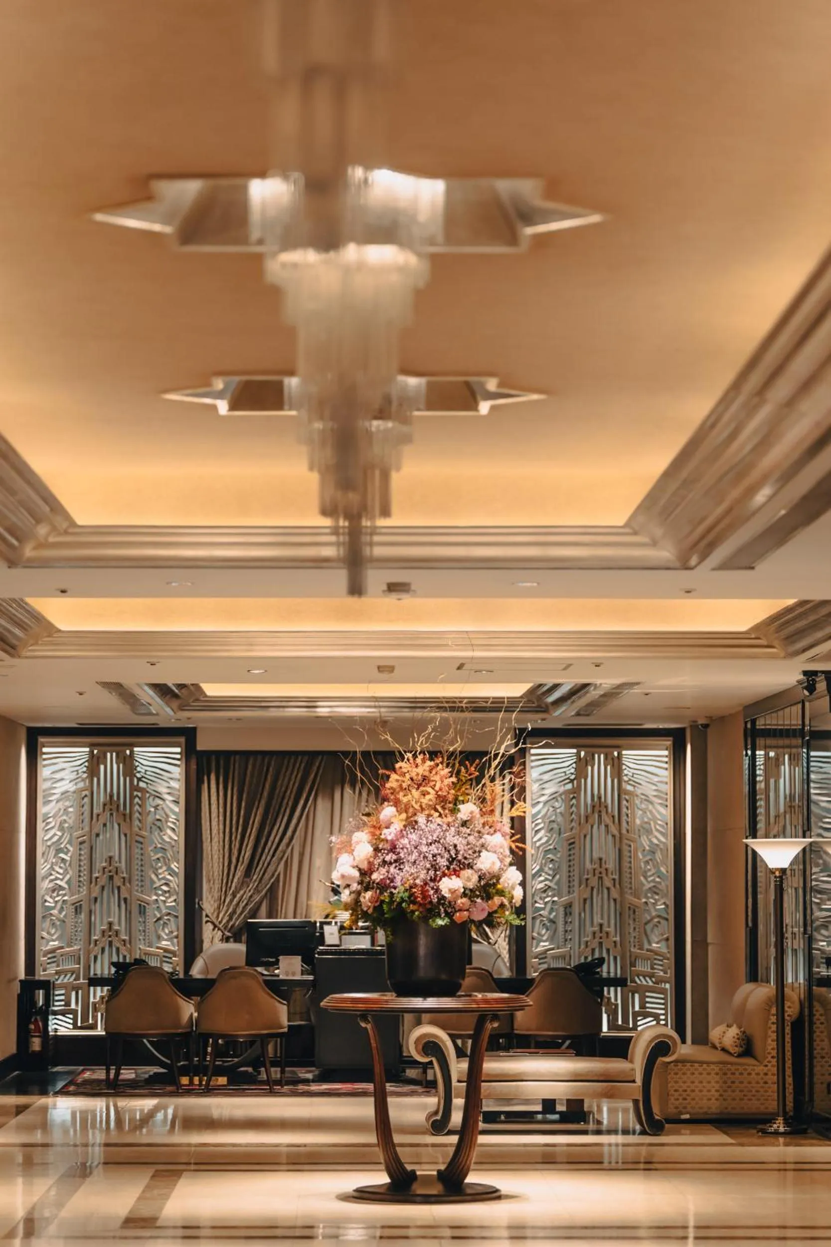 Lobby or reception in The Landis Taipei