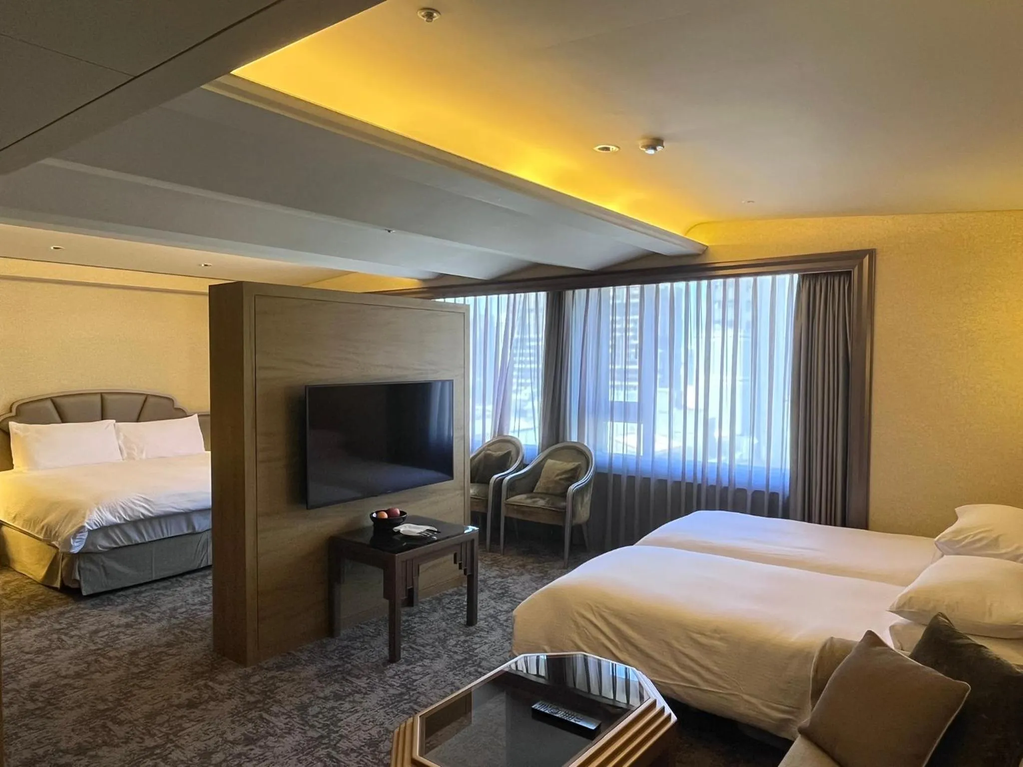 Bed in The Landis Taipei