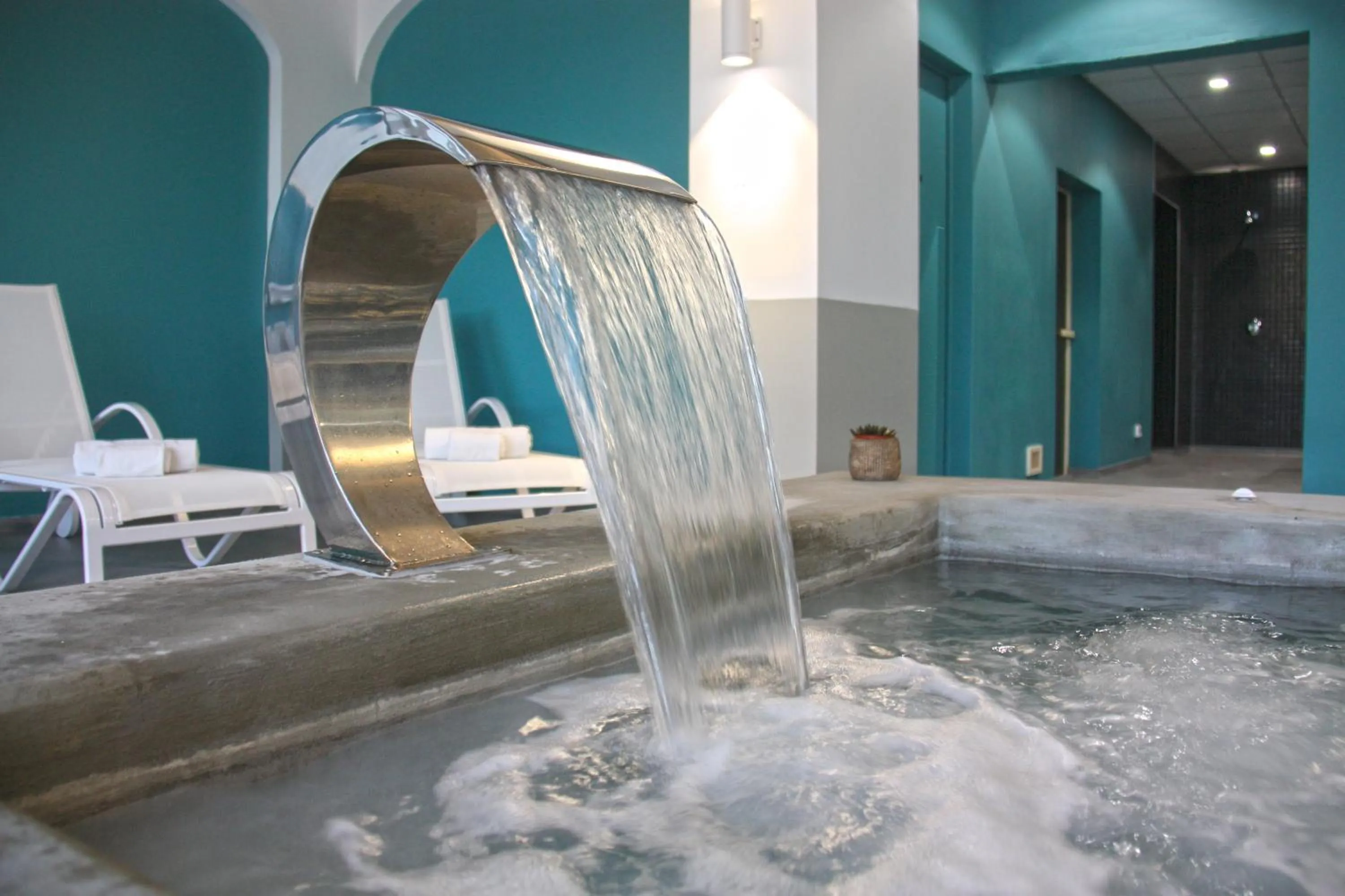 Spa and wellness centre/facilities in Hôtel du Parc & Spa