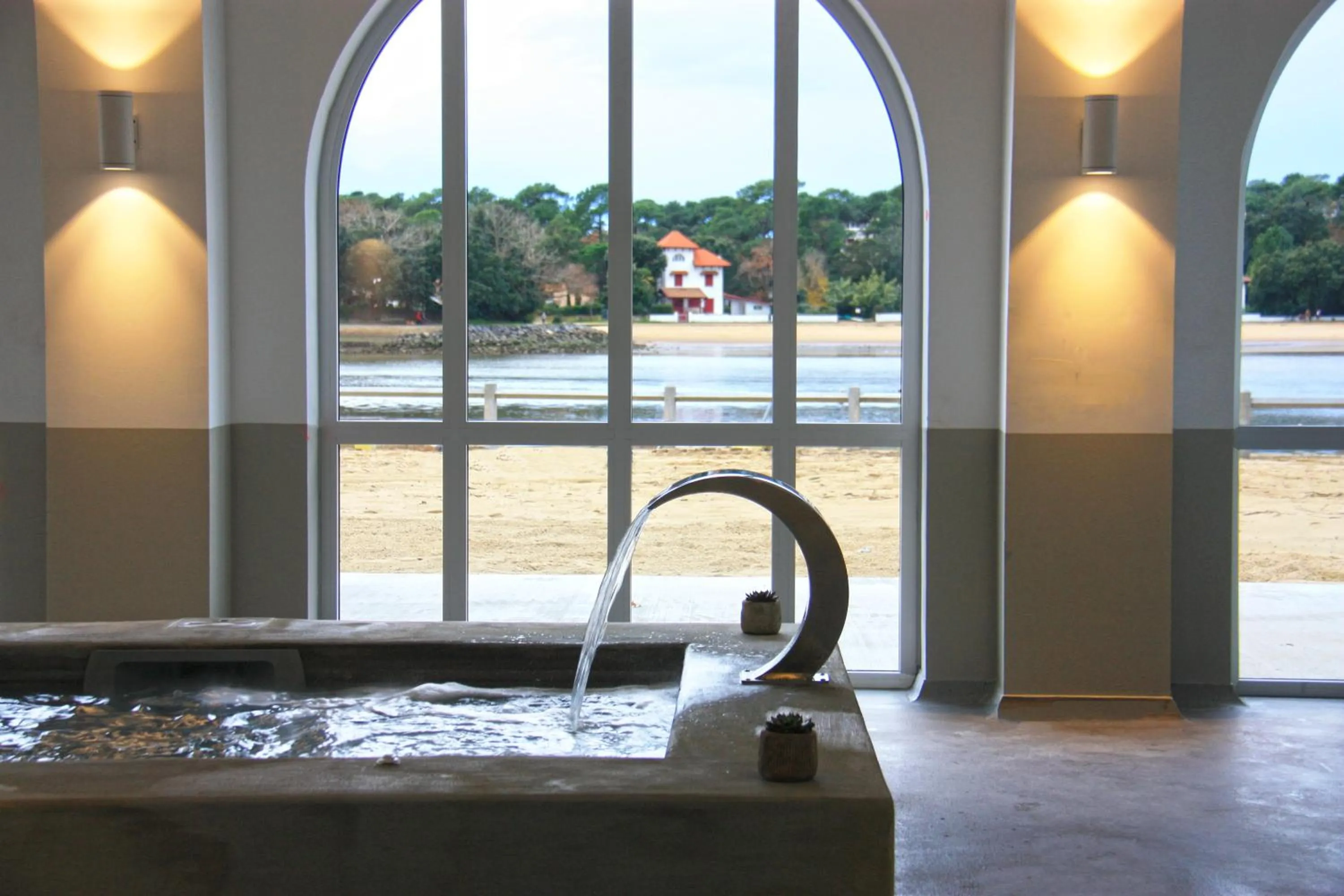 Spa and wellness centre/facilities in Hôtel du Parc & Spa