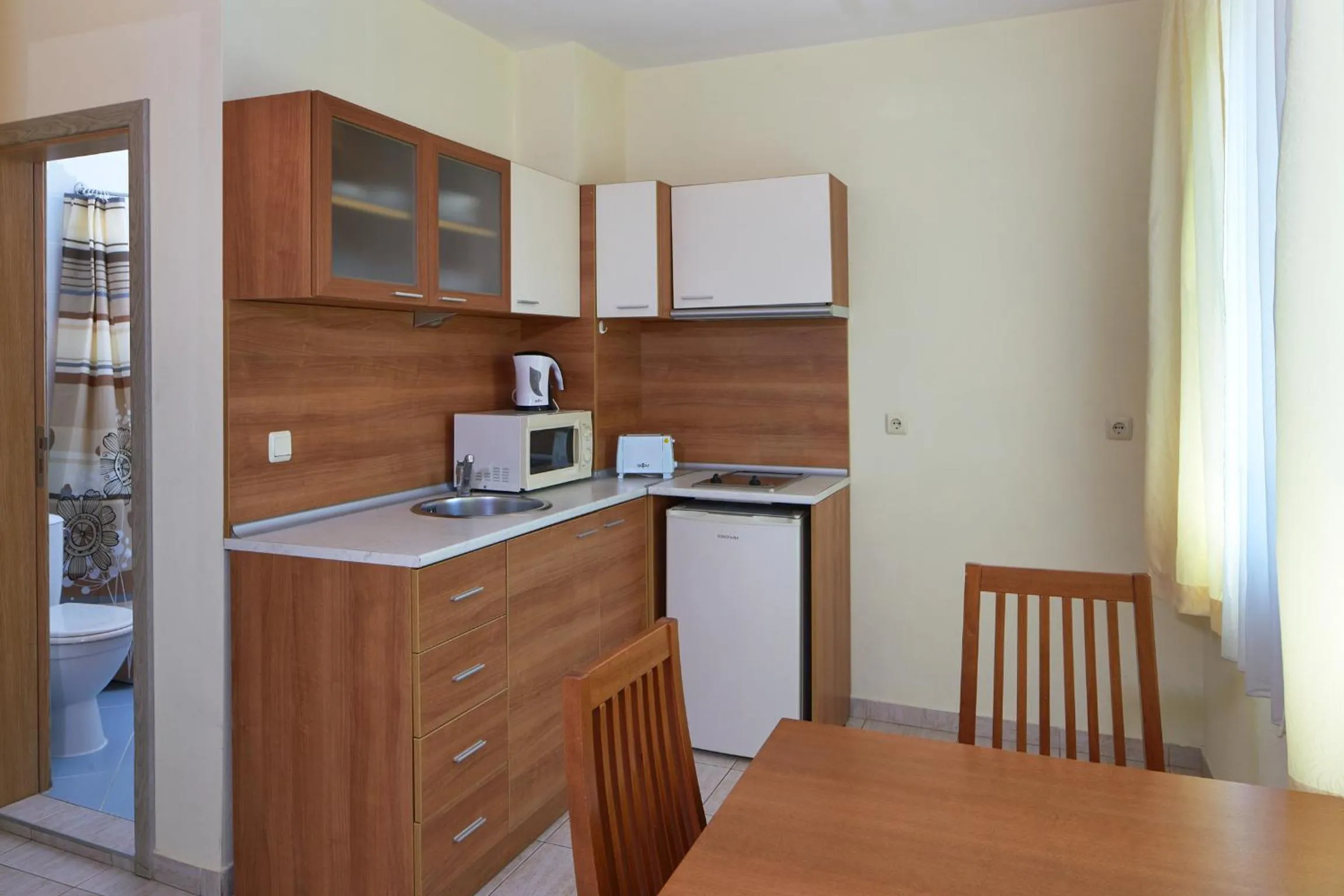 Kitchen or kitchenette in Pollo Resort