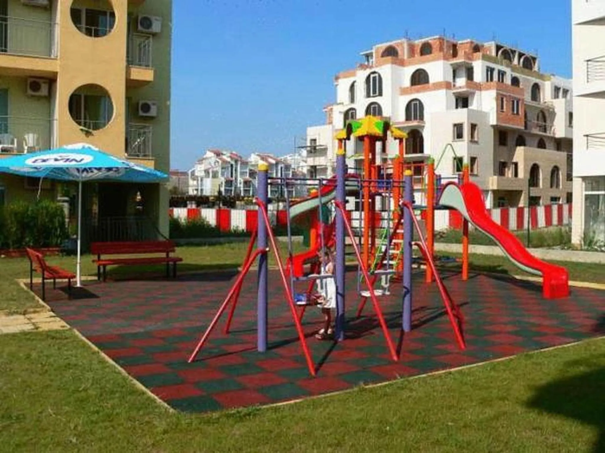 Children play ground in Pollo Resort