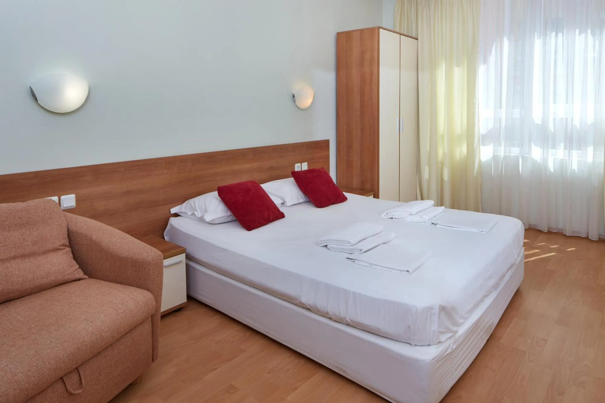 Bed in Pollo Resort