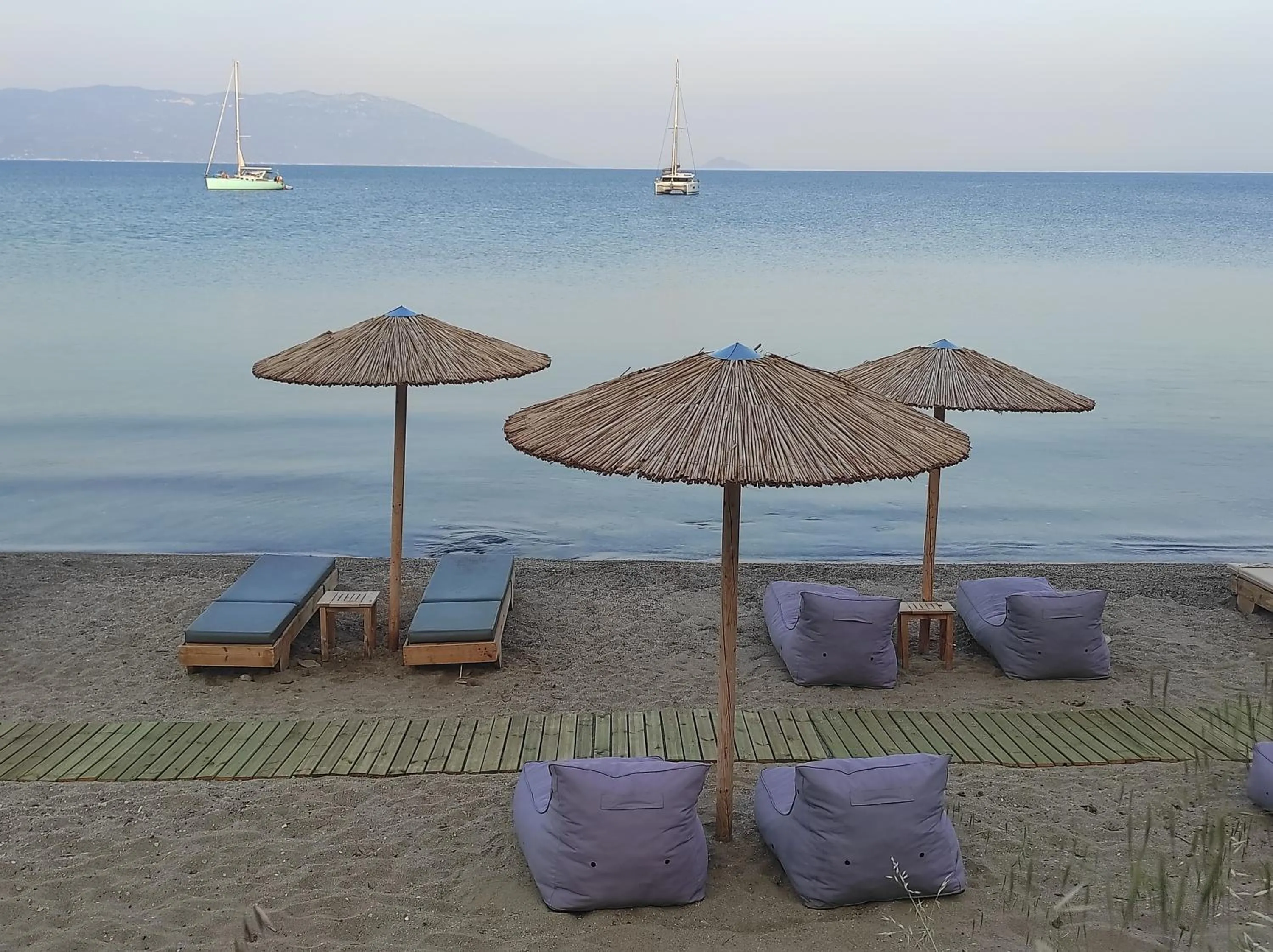 Beach in Nereides Seaside Apartments