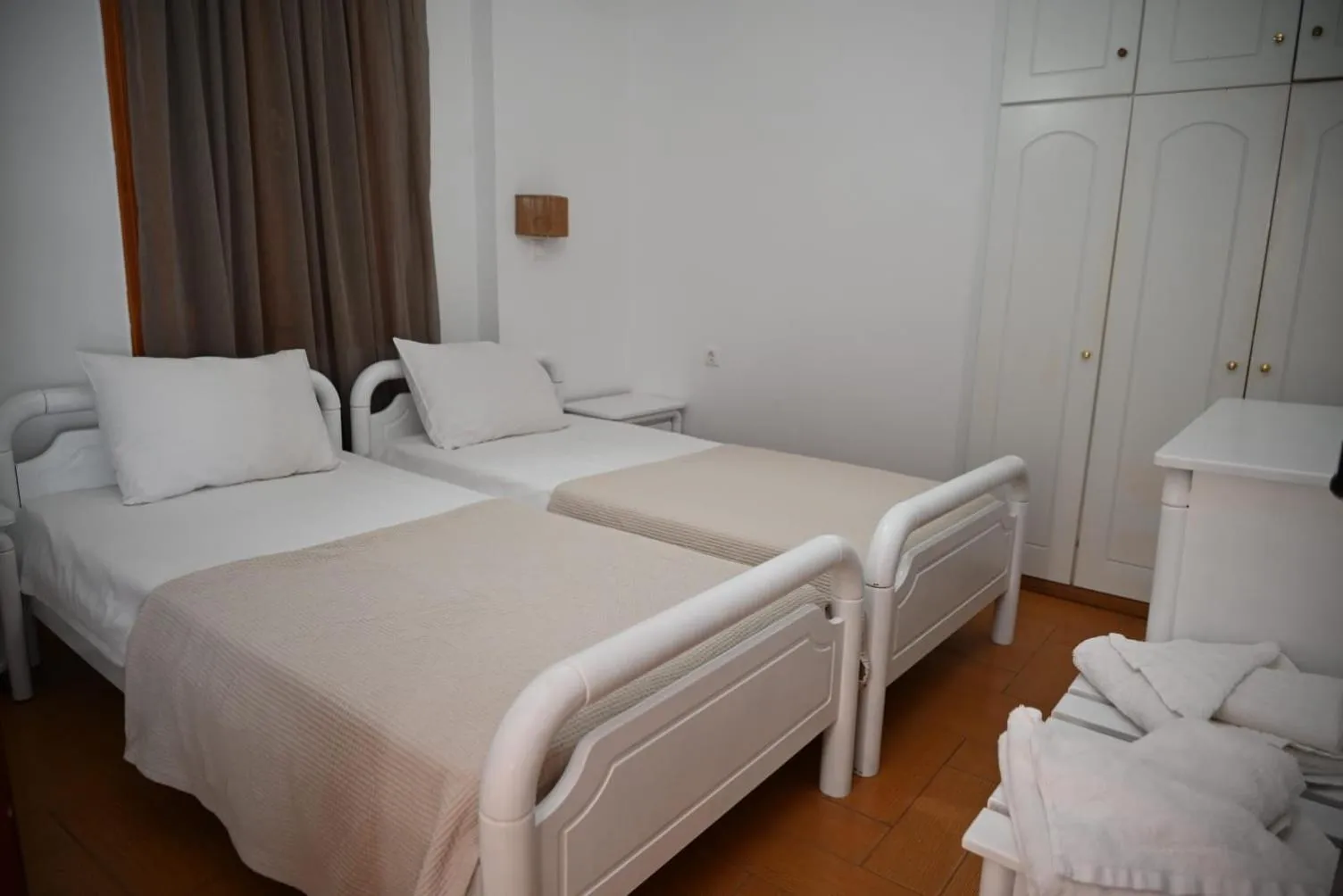 Bedroom, Bed in Nereides Seaside Apartments