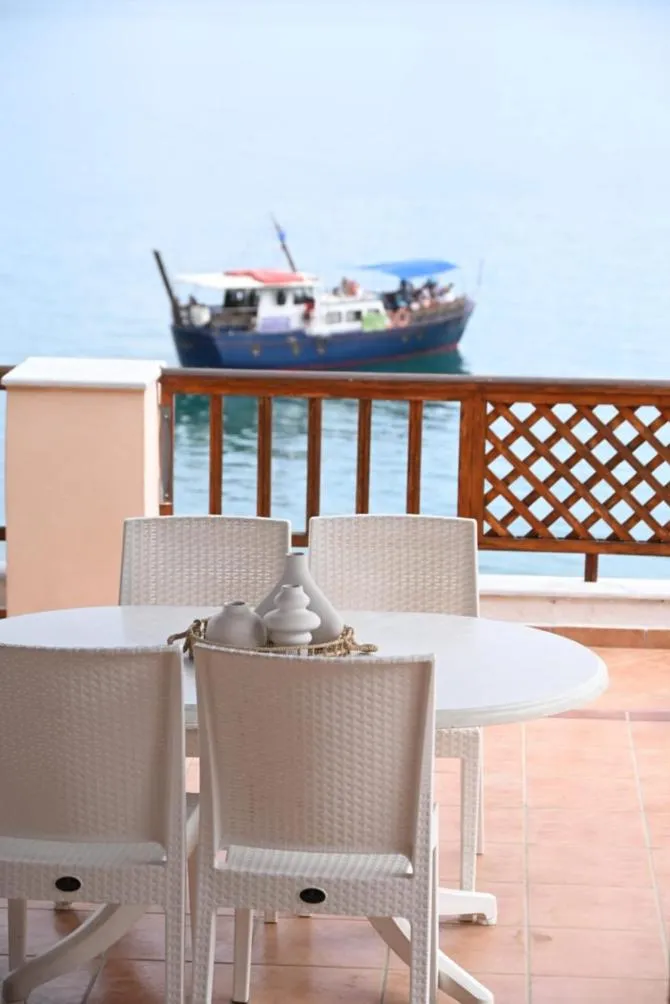 Balcony/Terrace in Nereides Seaside Apartments