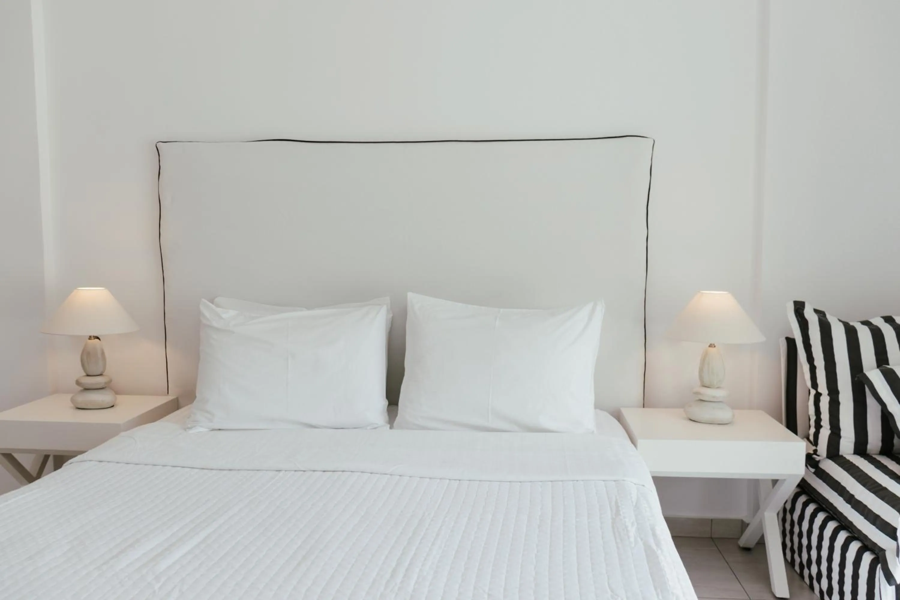 Bed in Cavo Bianco Boutique Hotel & Spa