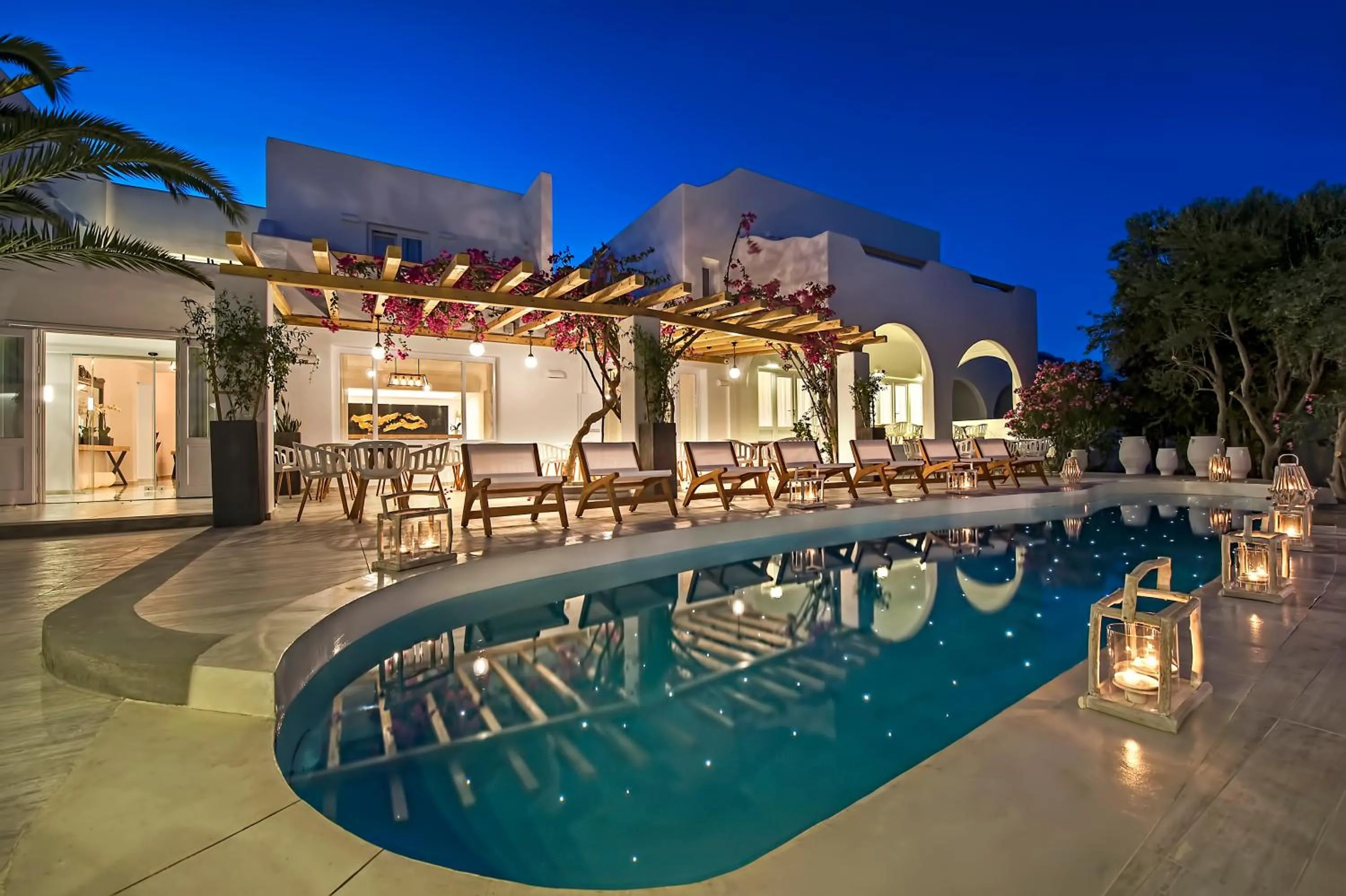 Swimming pool in Cavo Bianco Boutique Hotel & Spa