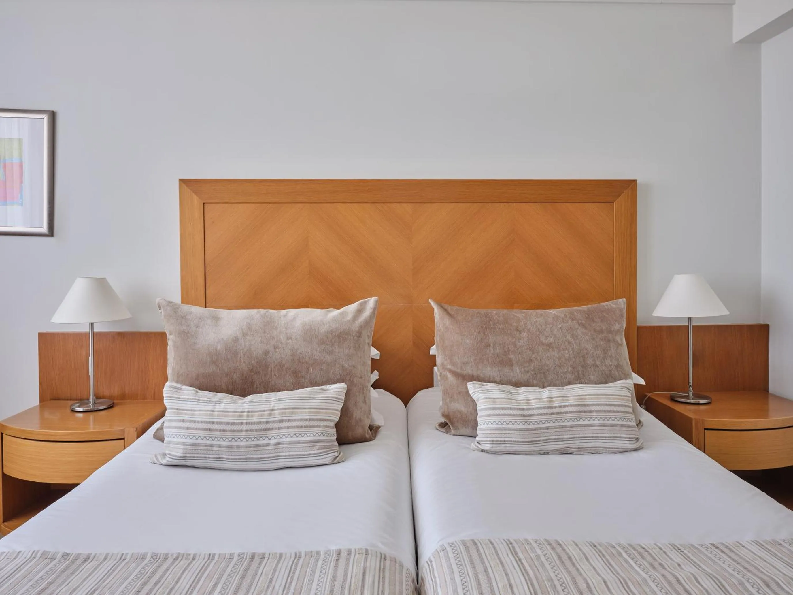 Bed in Atlantica Oasis Hotel