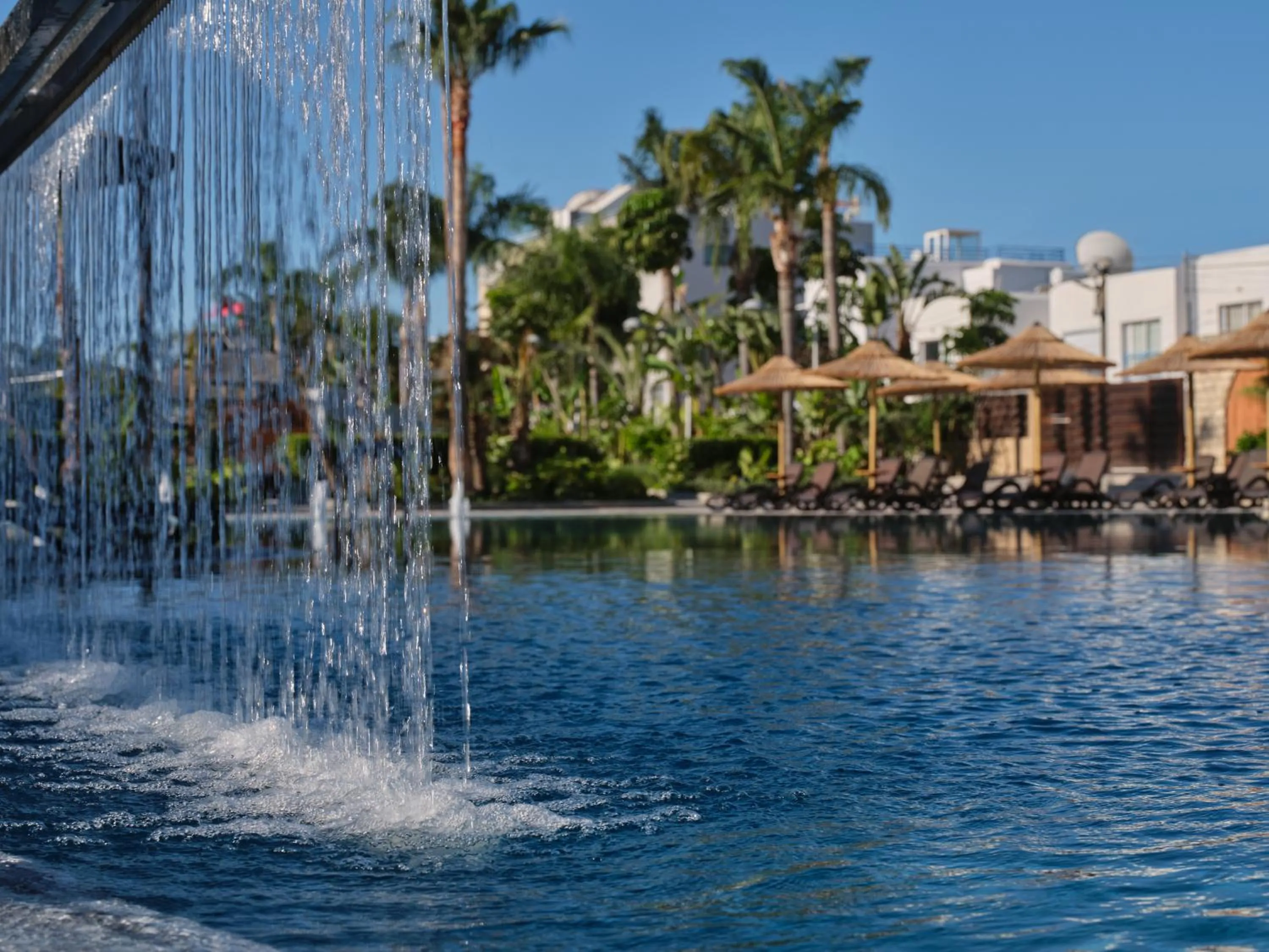 Swimming pool in Atlantica Oasis Hotel
