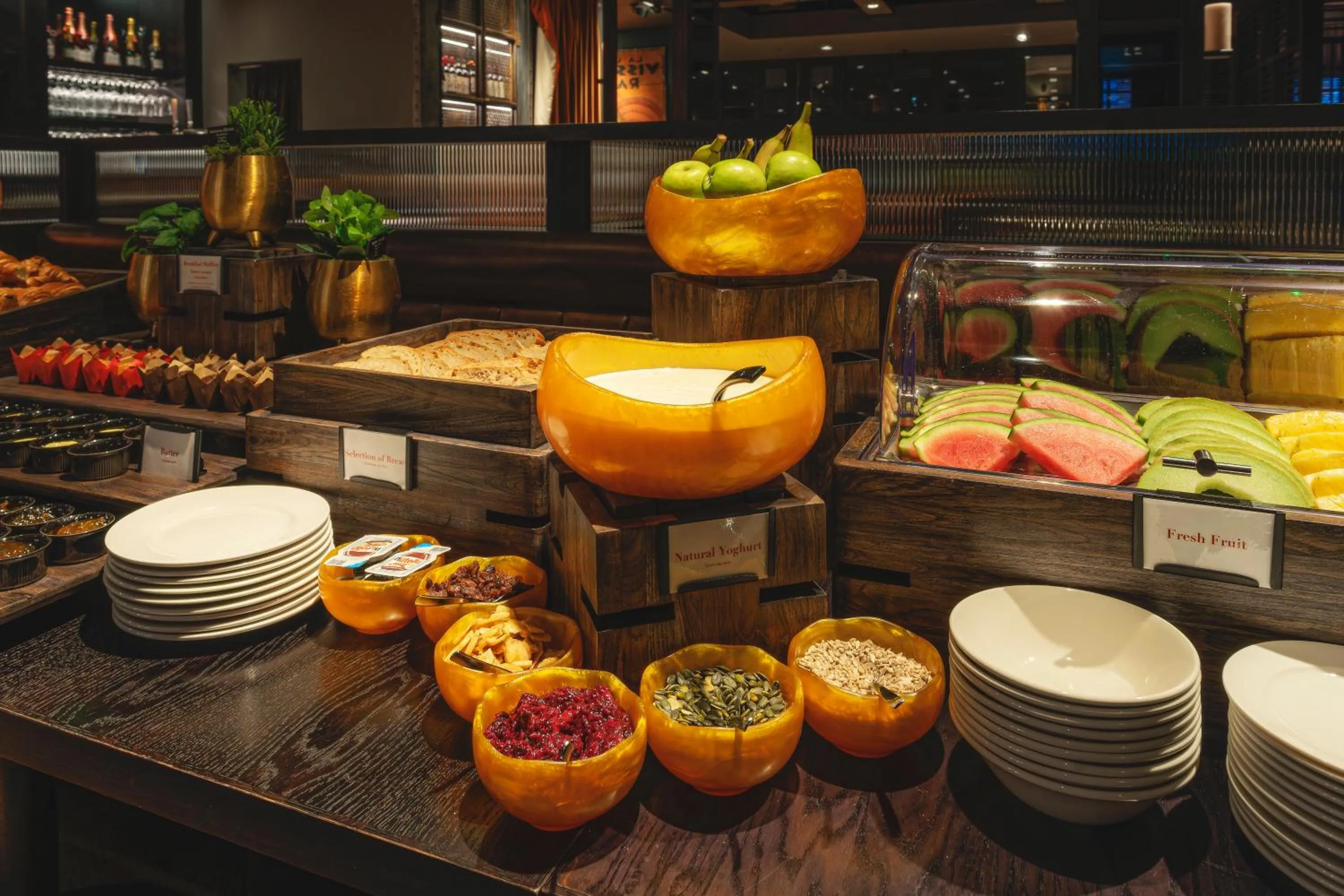 Continental breakfast in Dakota Edinburgh