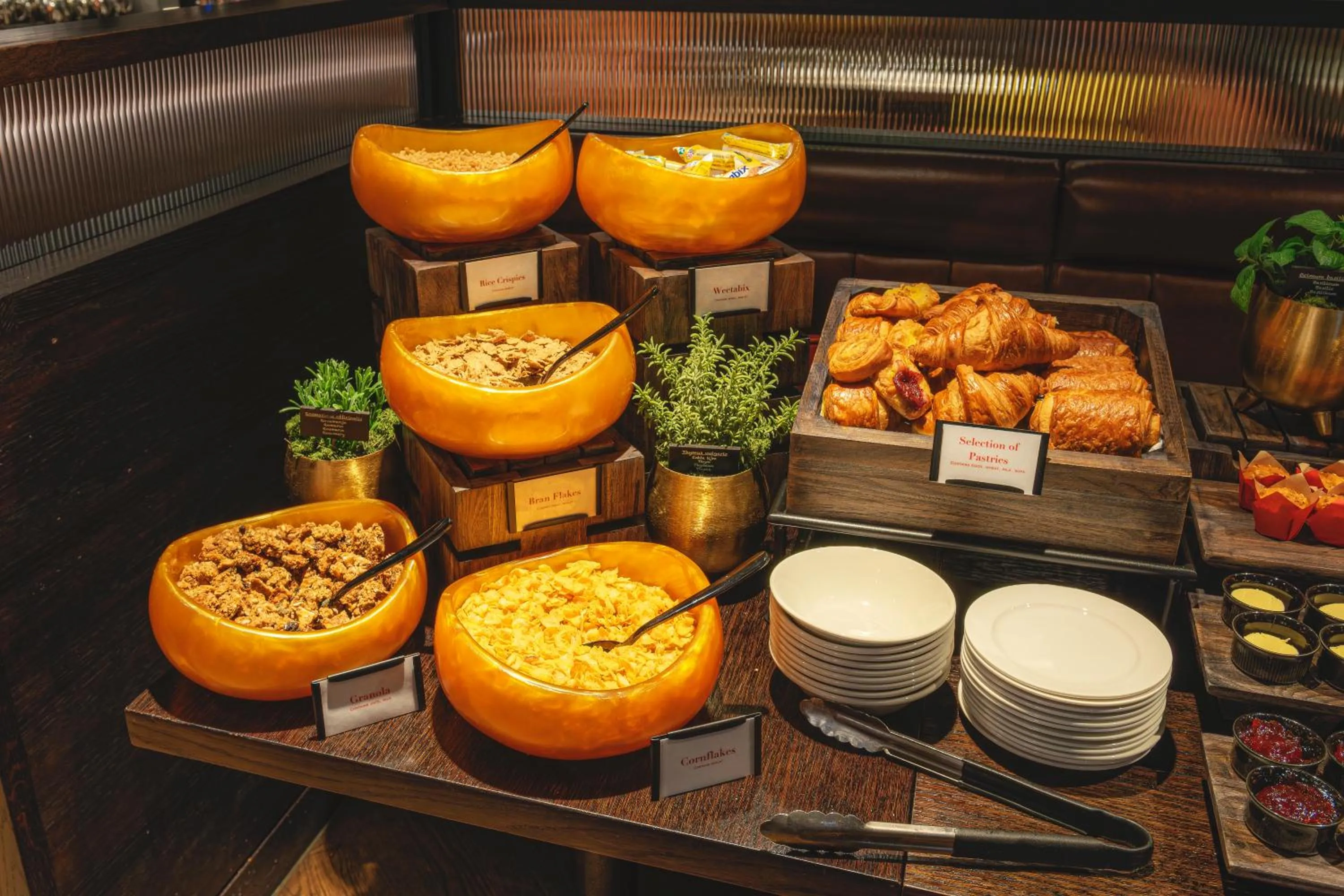 Continental breakfast in Dakota Edinburgh