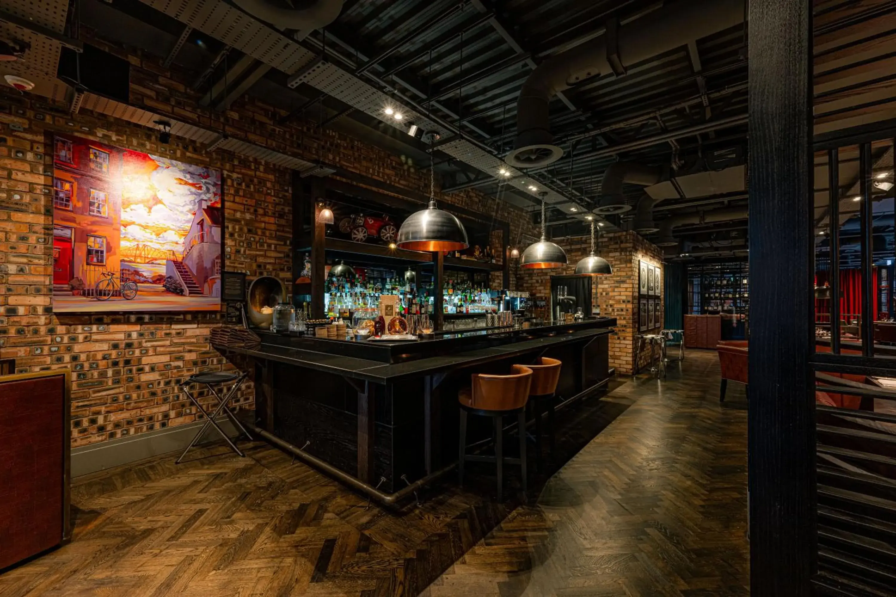Lounge or bar in Dakota Edinburgh Lounge or bar in Dakota Edinburgh