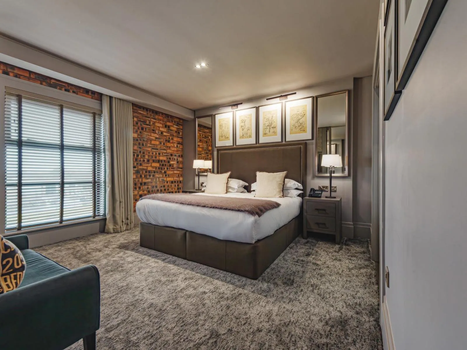 Bedroom, Bed in Dakota Edinburgh