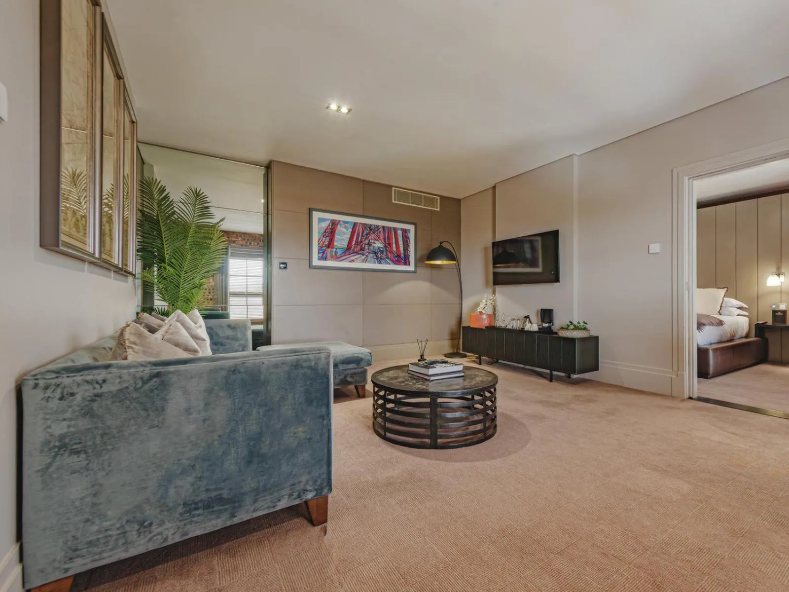 Seating area in Dakota Edinburgh