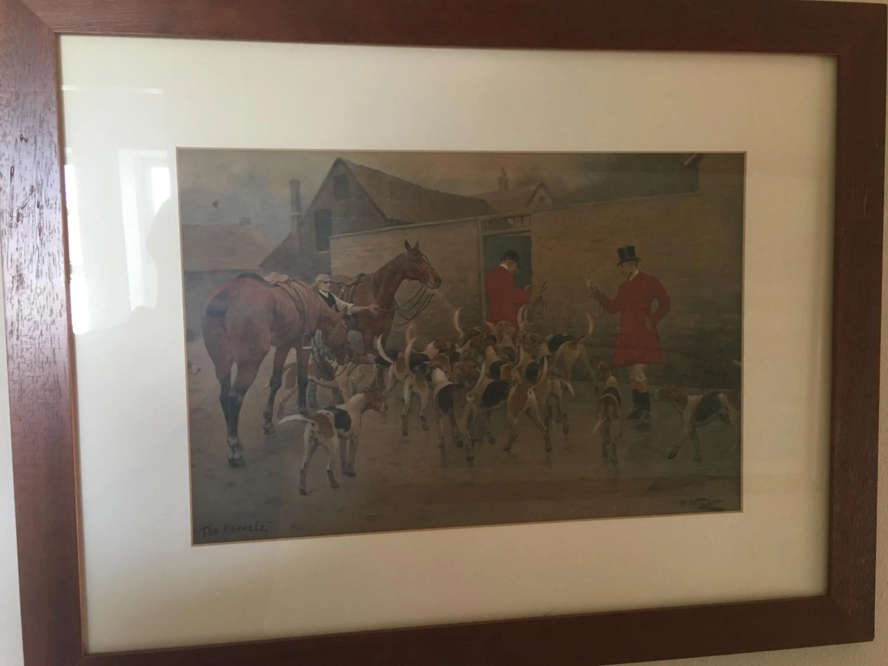 Decorative detail in Horse & Hound