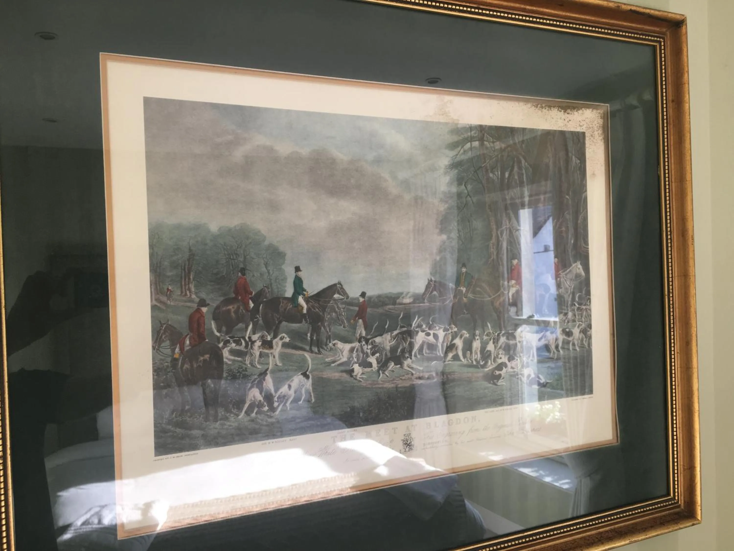 Decorative detail in Horse & Hound