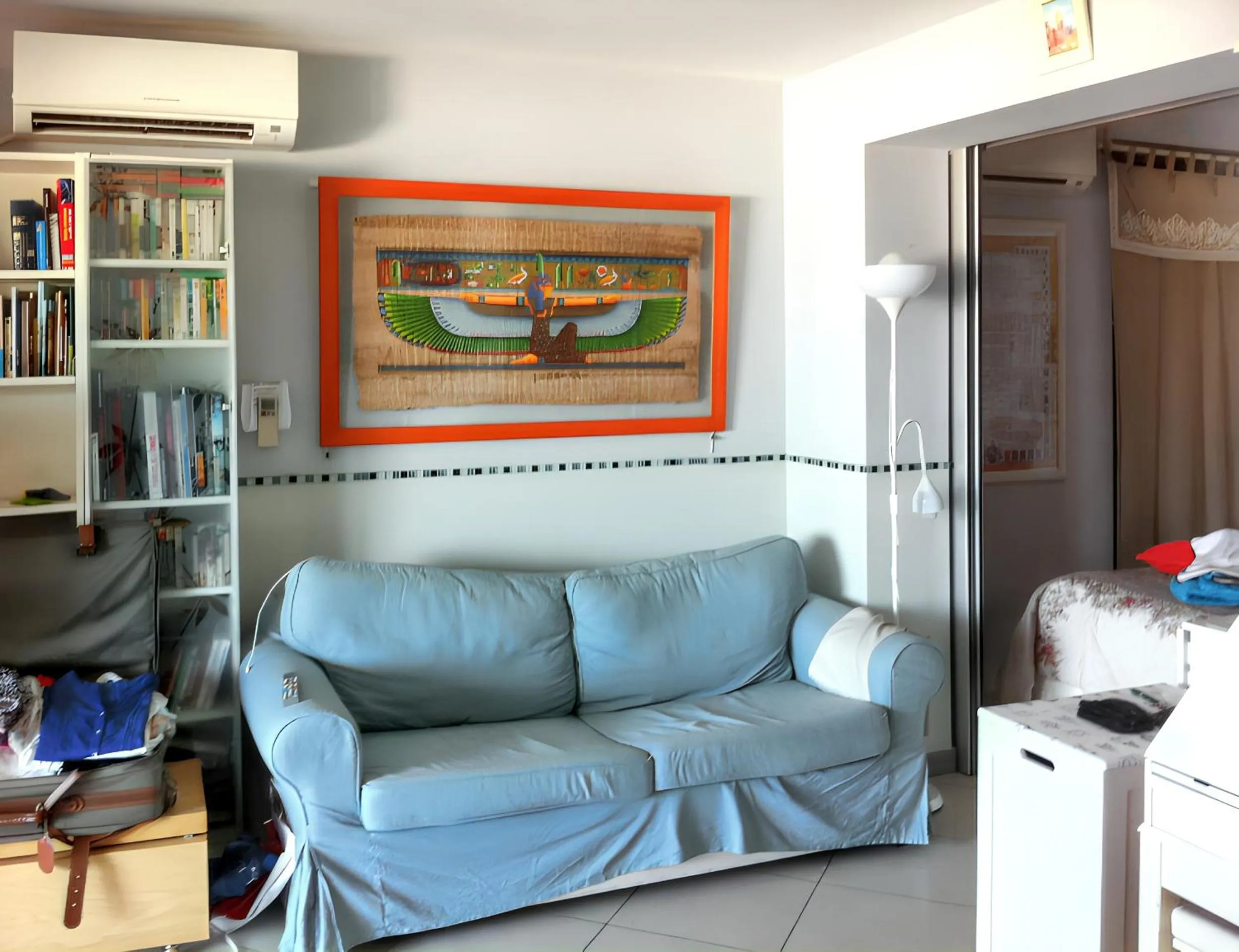 Bed in Appartement moderne avec vue sur la mer à La Ciotat – 40 m²