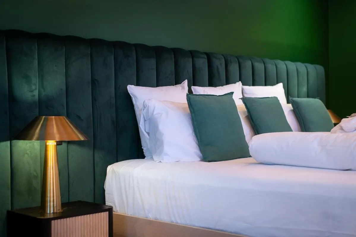 Bed in Hôtel Restaurant Vaillant proche Europapark Rulantica