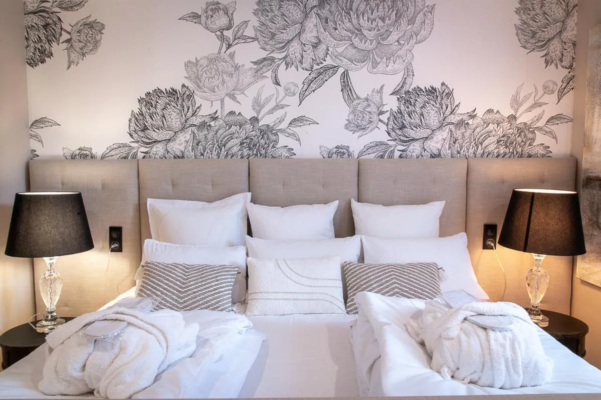 Bed in Hôtel Restaurant Vaillant proche Europapark Rulantica