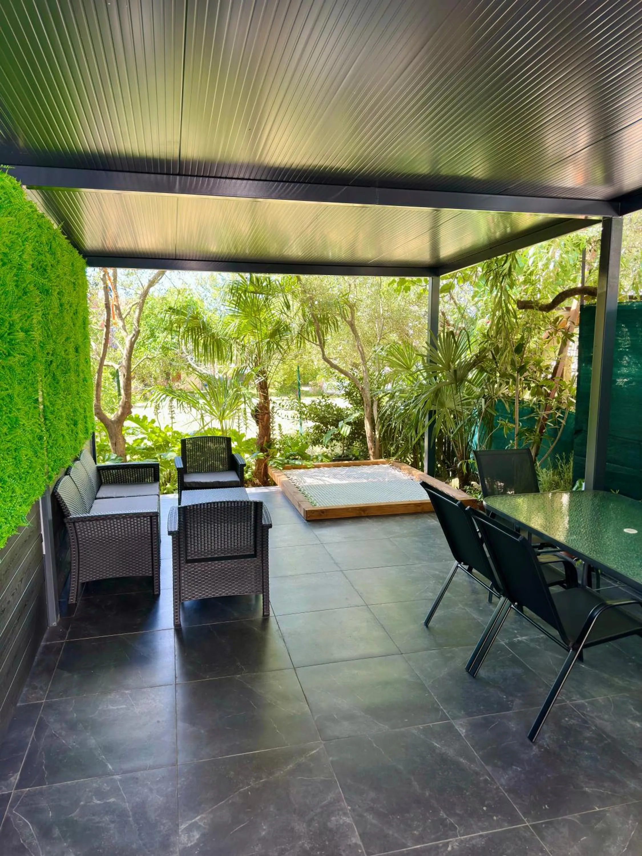 Patio in Kamp Slanik Mobile Homes