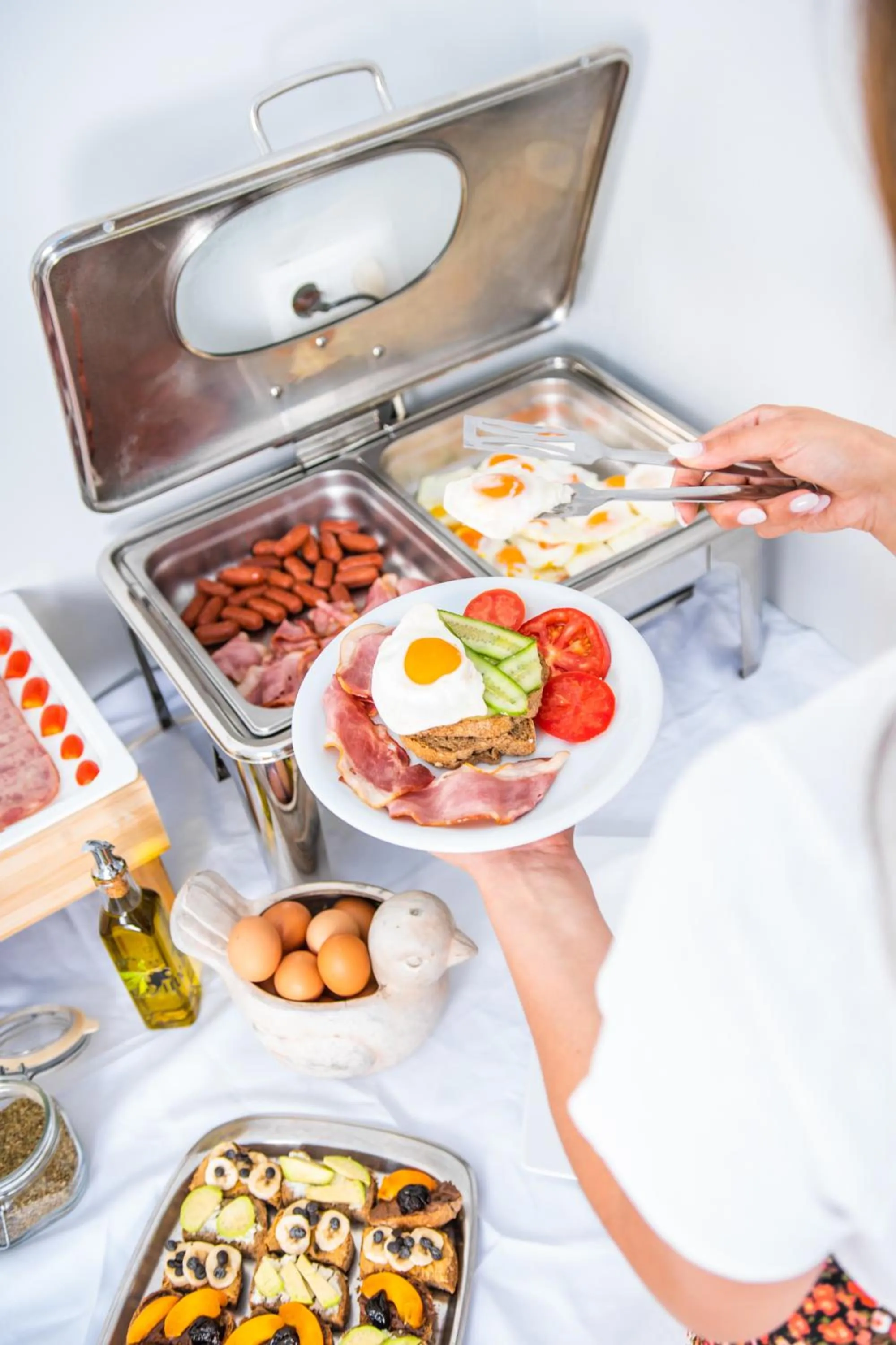 Food close-up in Astoria Hotel