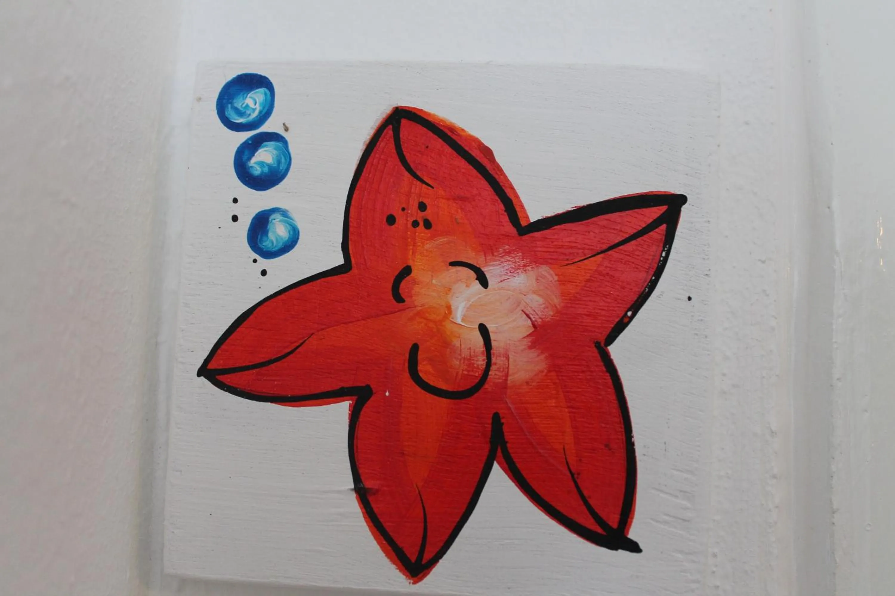 Decorative detail in B&B Villa Luna