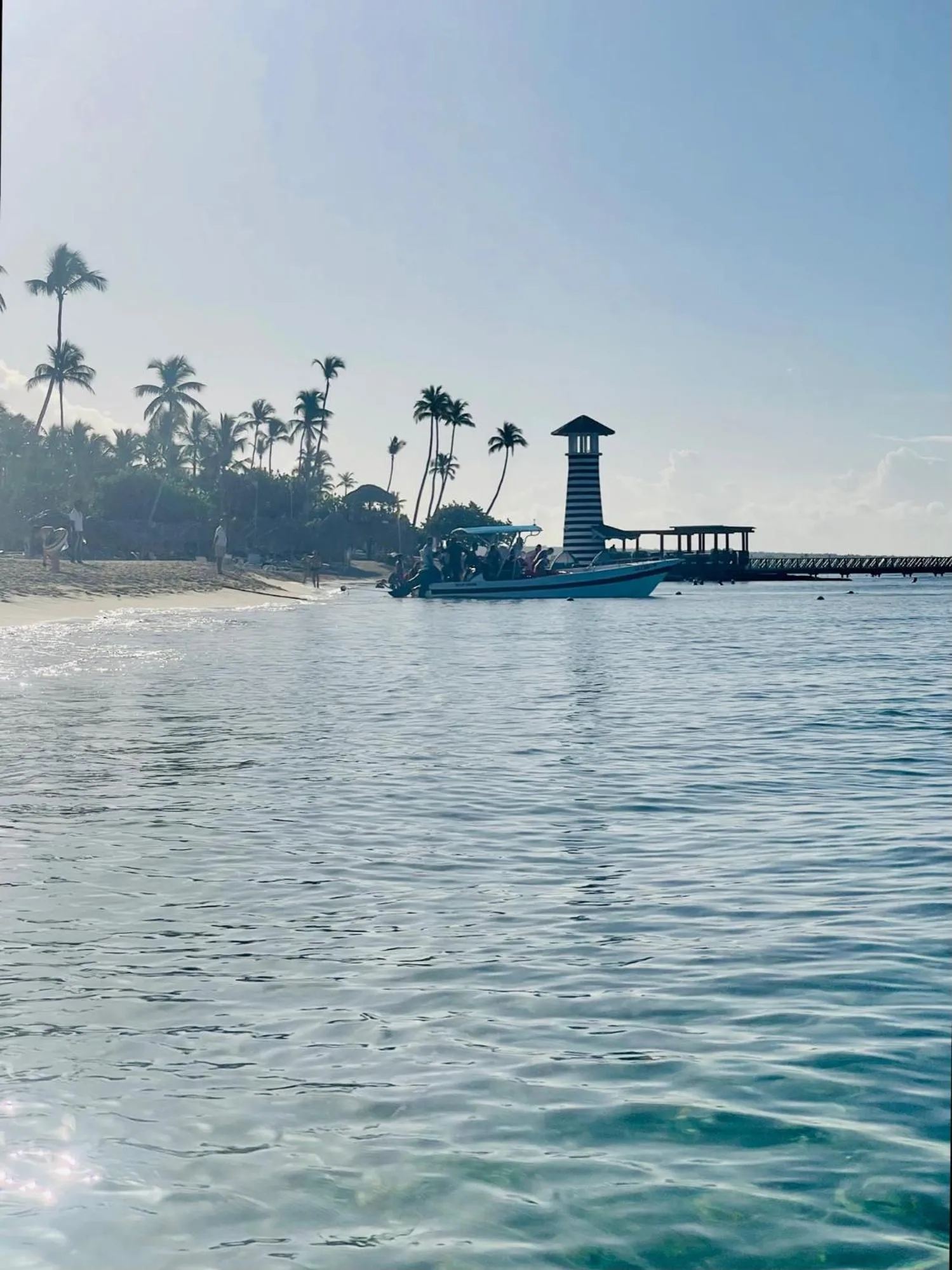 Beach in B&B Villa Luna